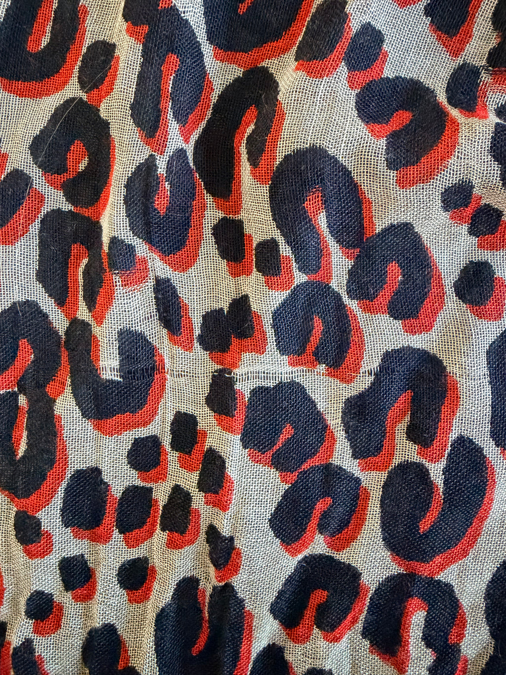 Louis Vuitton x Stephen Sprouse Limited Edition Leopard Etole Stole