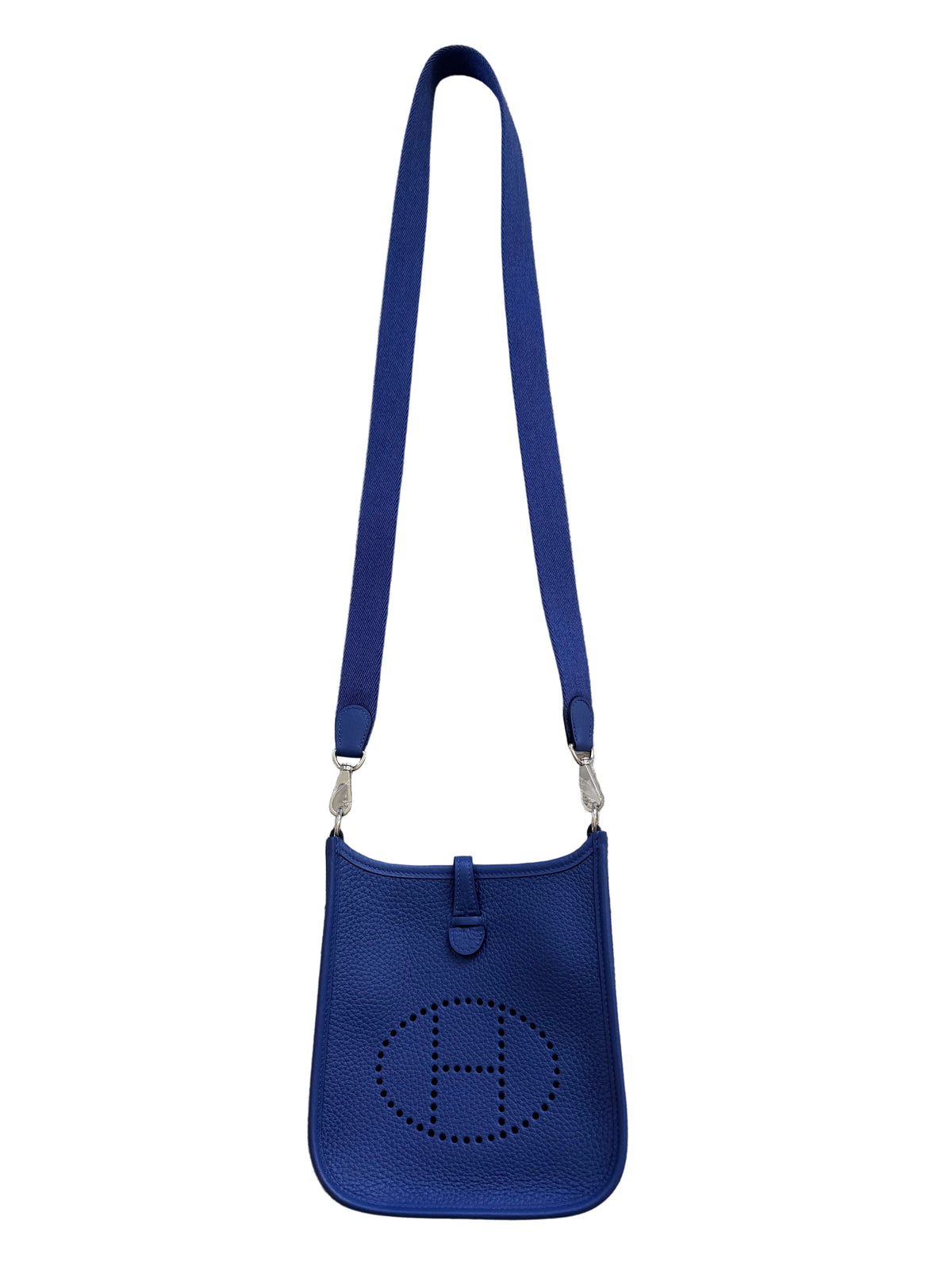Hermès Evelyne 16 TPM Bleu Brighton - Authenticated Pre-Owned Hermès Luxury Handbag Perth Australia - View 2
