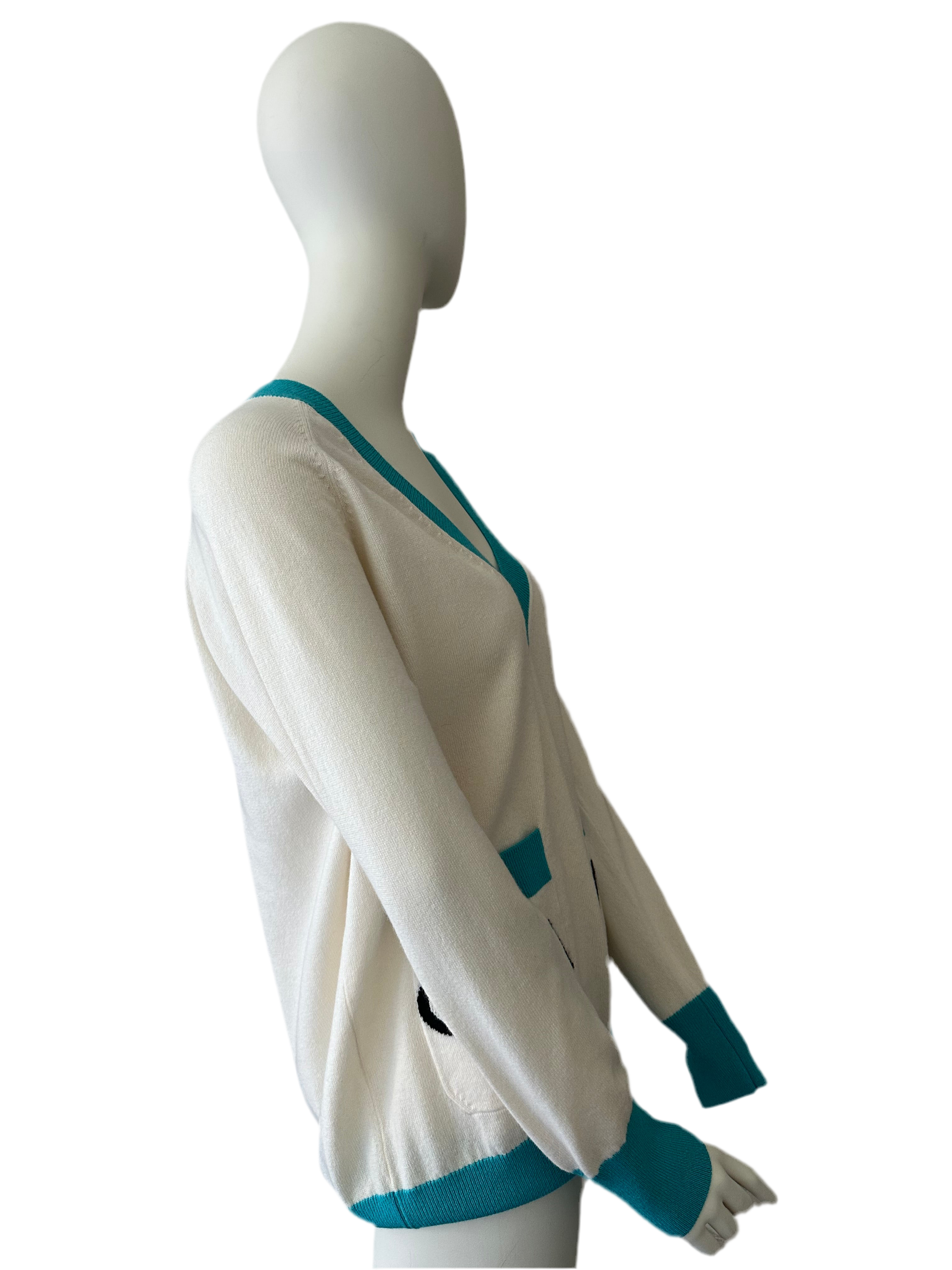 Chanel La Pausa Cashmere Jumper (Size 40)