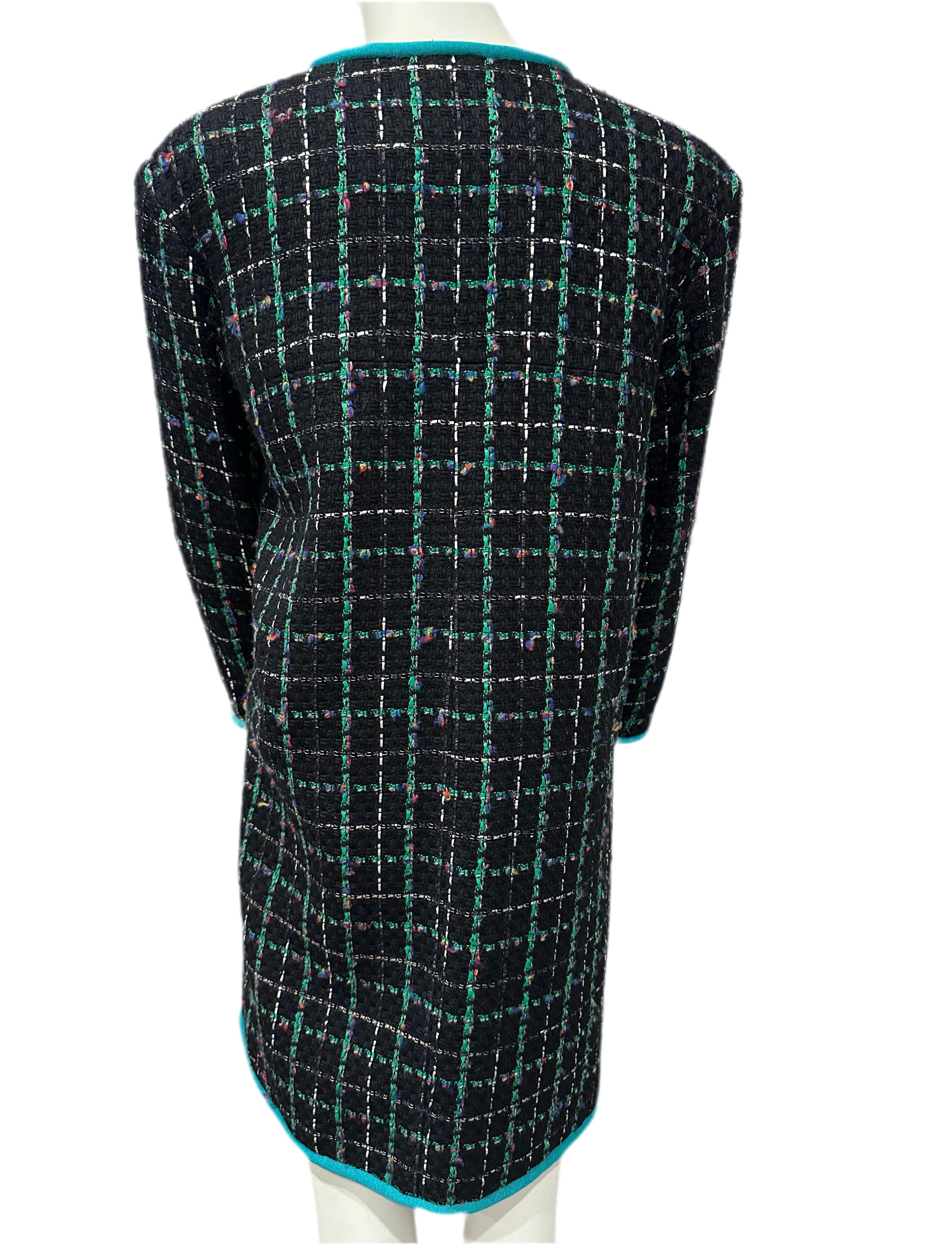 Chanel Tweed Coat (Size 38)