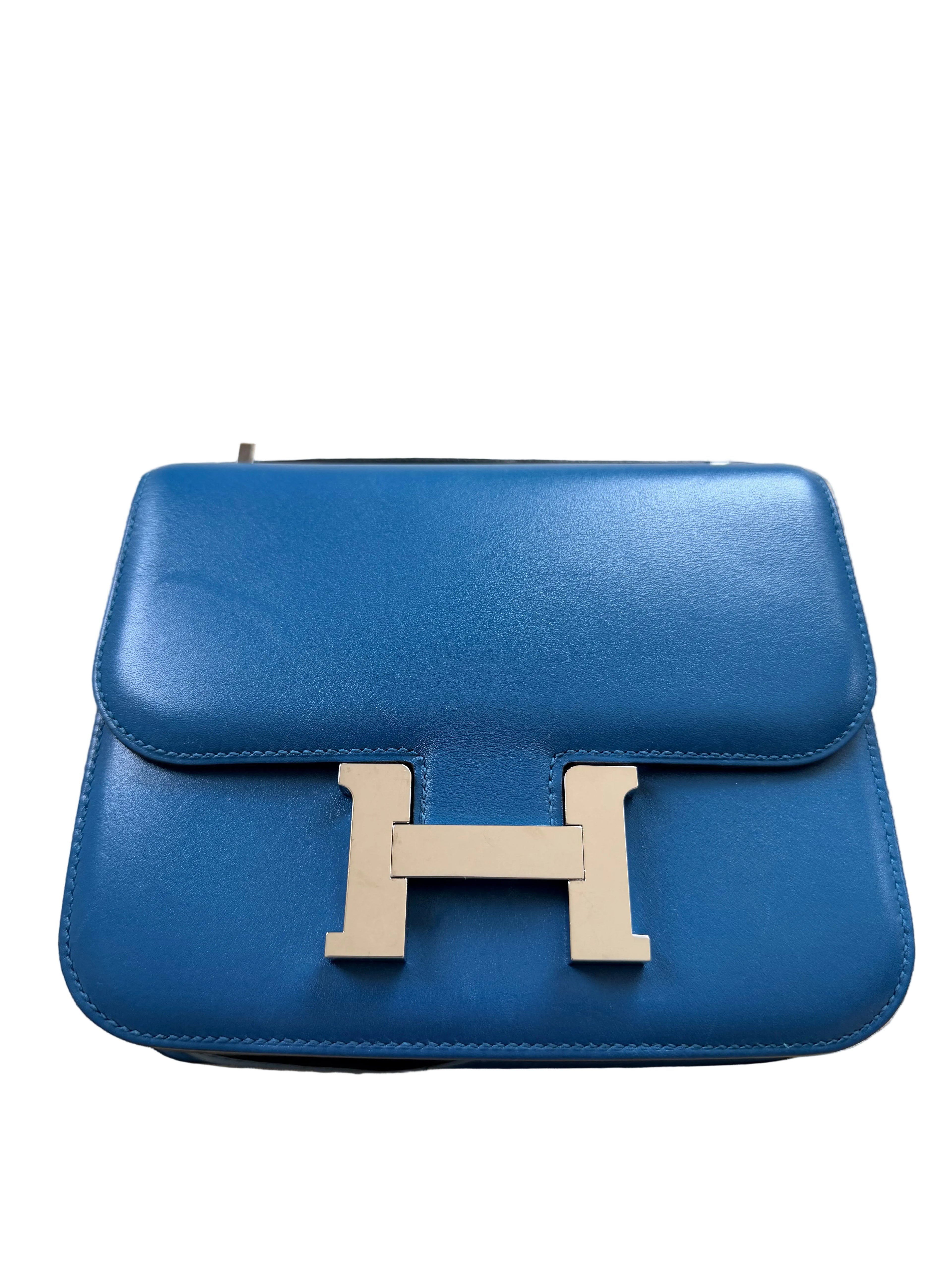 Hermes Mini Constance 18 Blue Izmir