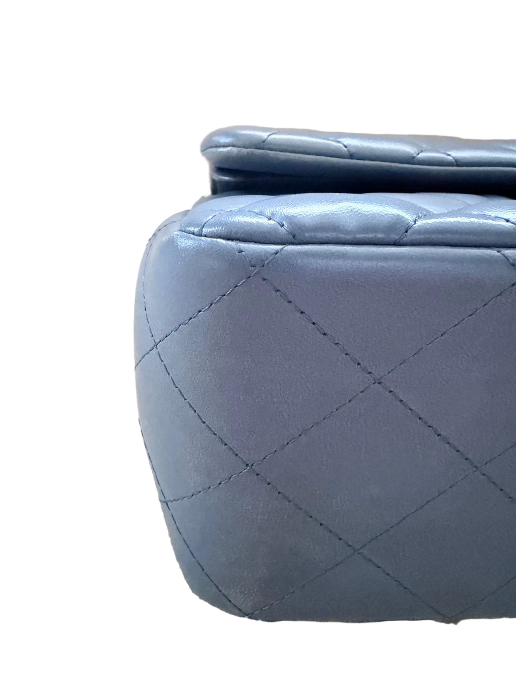 Chanel Classic Double Flap Jumbo Lambskin Blue
