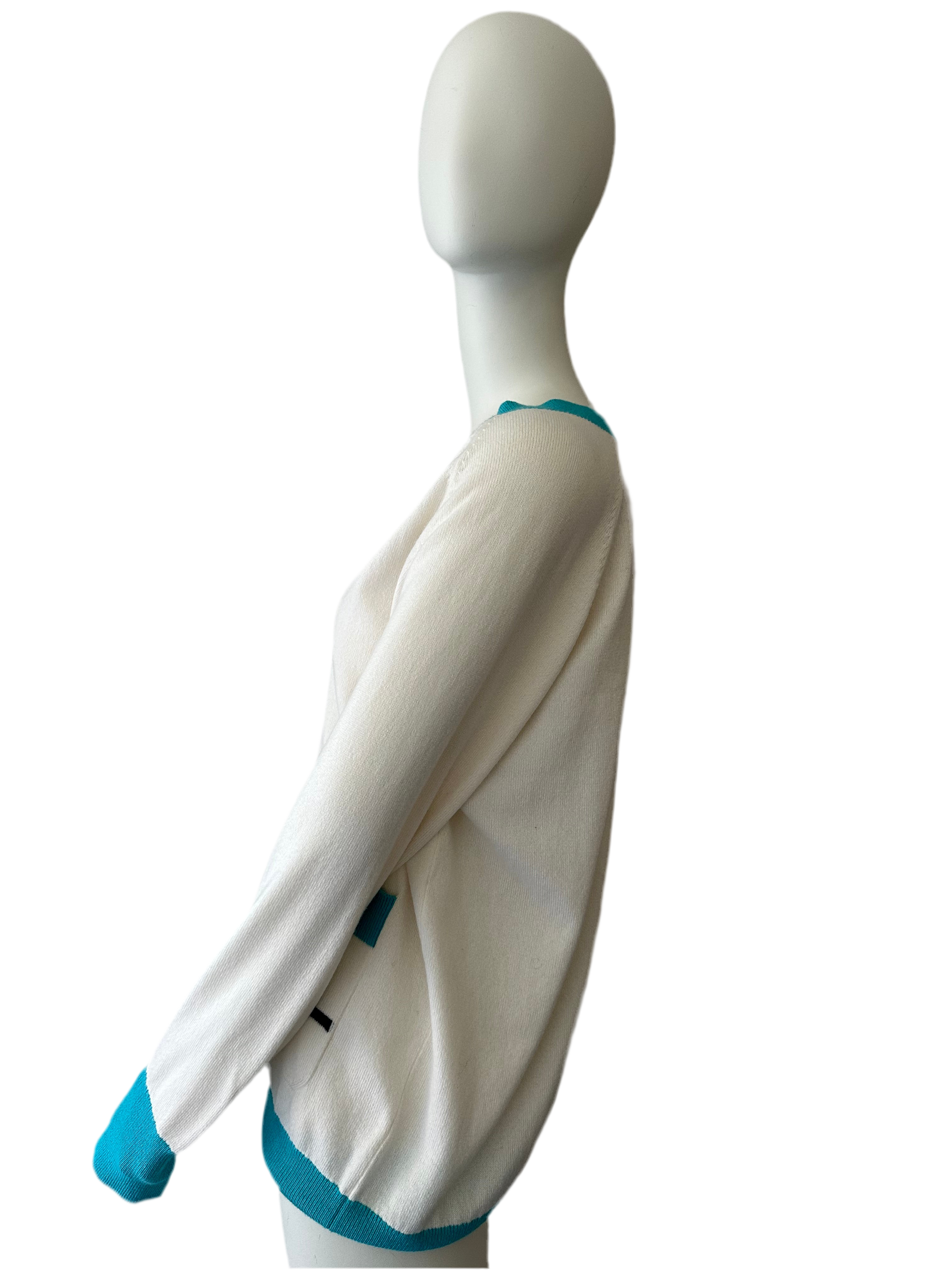 Chanel La Pausa Cashmere Jumper (Size 40)