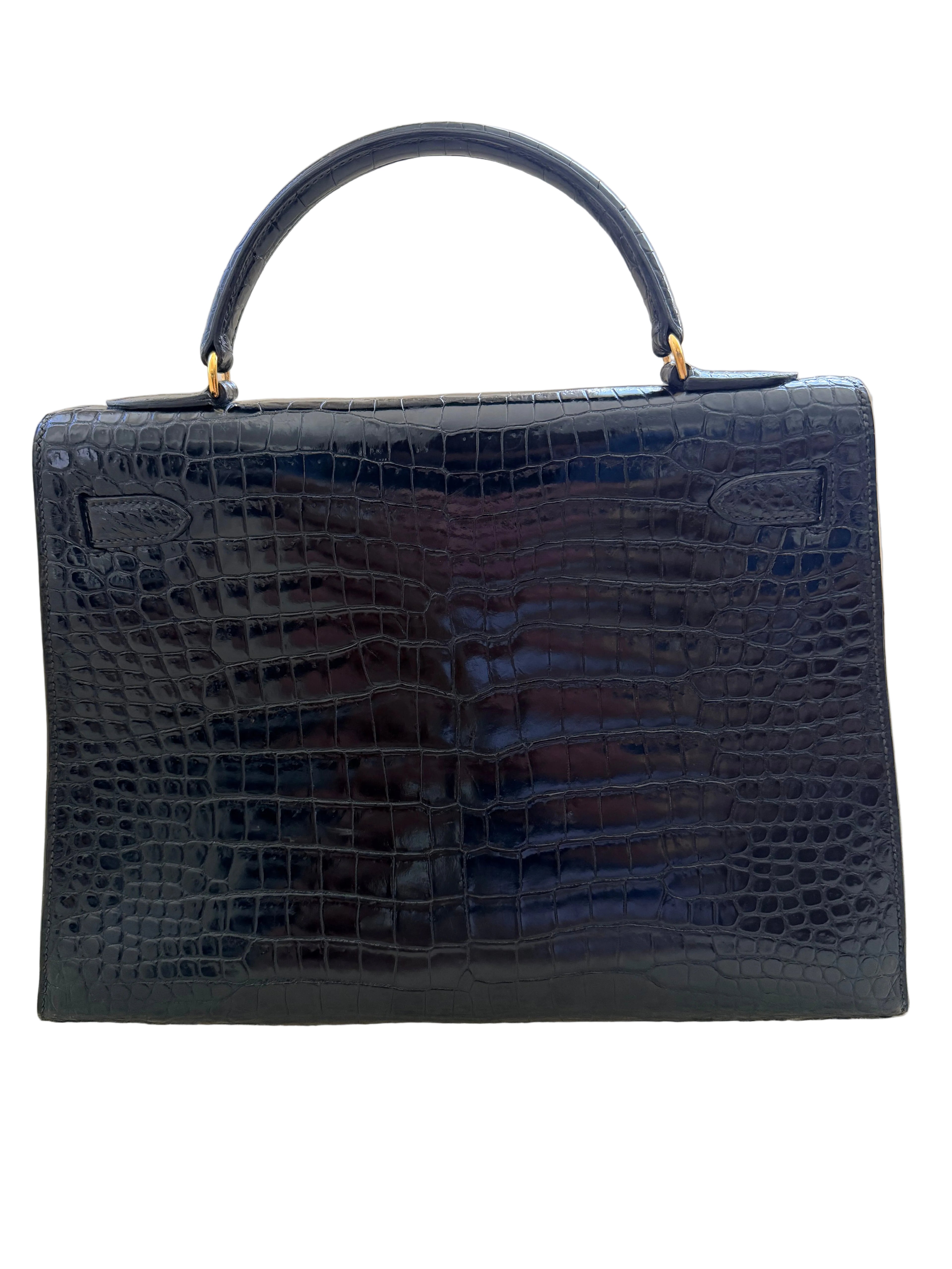 Hermes Vintage Kelly 32 Niloticus Crocodile