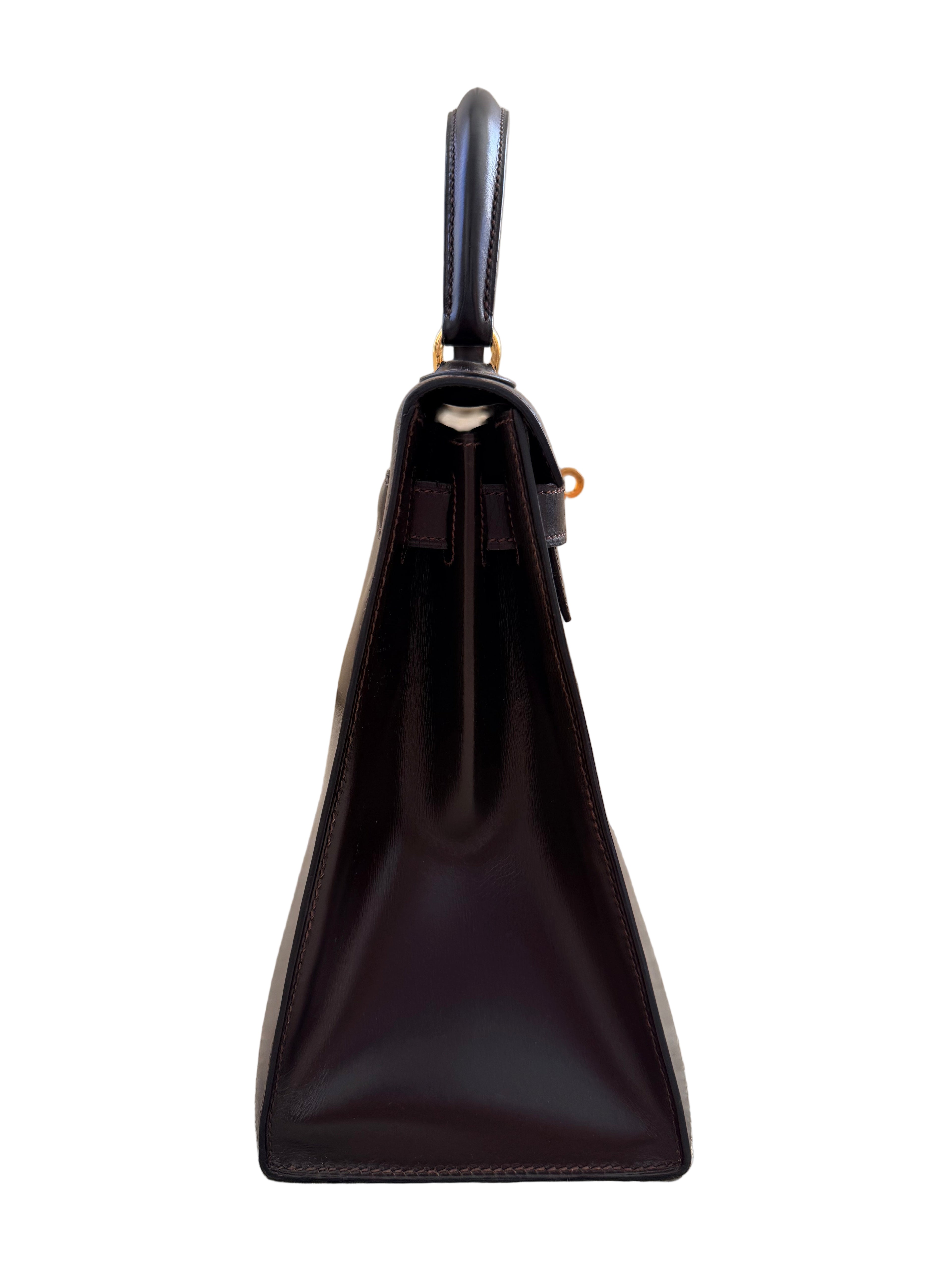 Hermès Vintage Kelly Sellier 28 - Box Leather