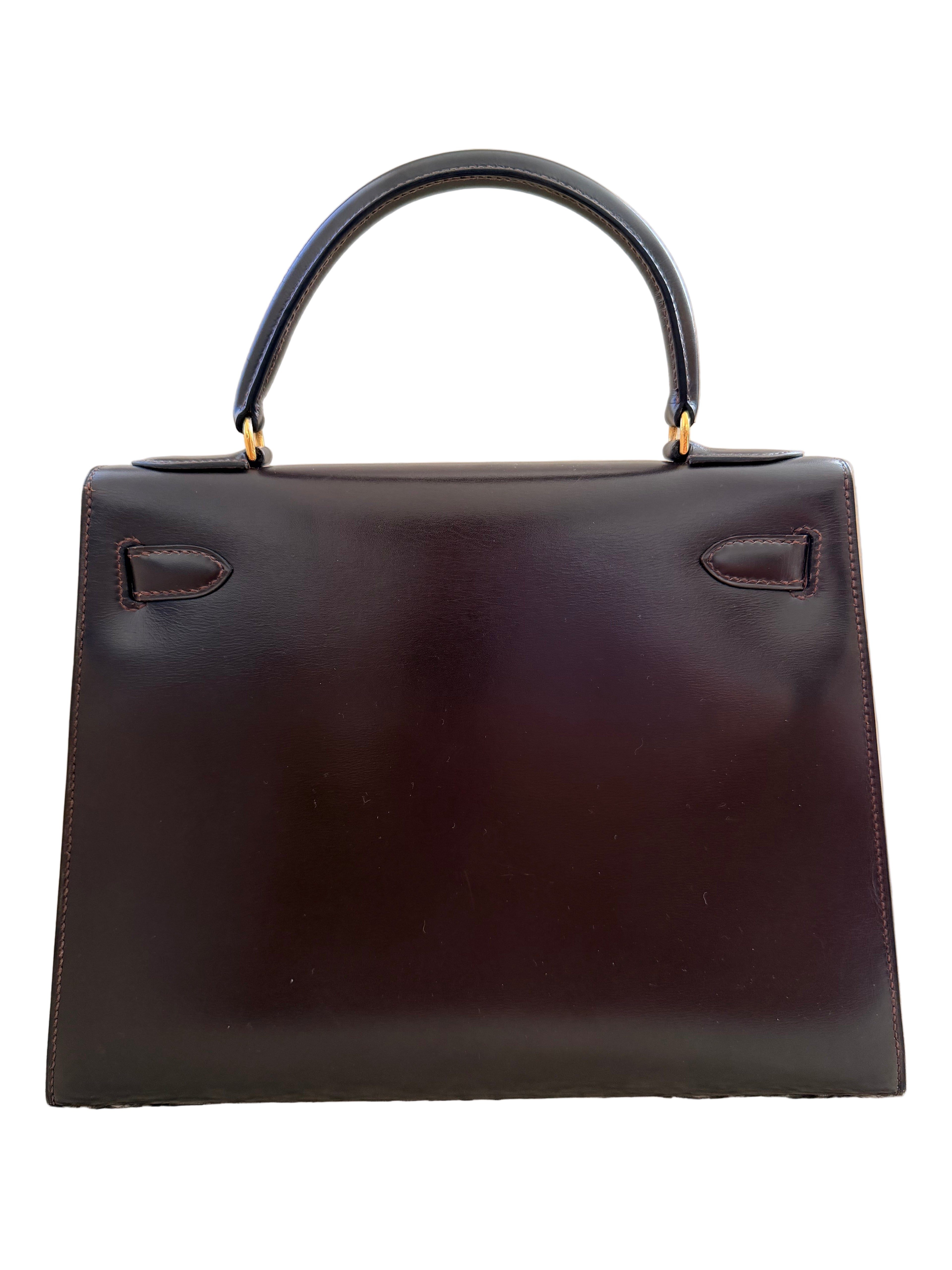 Hermès Vintage Kelly Sellier 28 - Box Leather