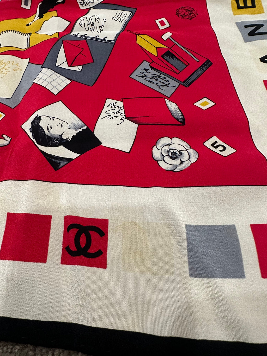 Chanel Silk Scarf
