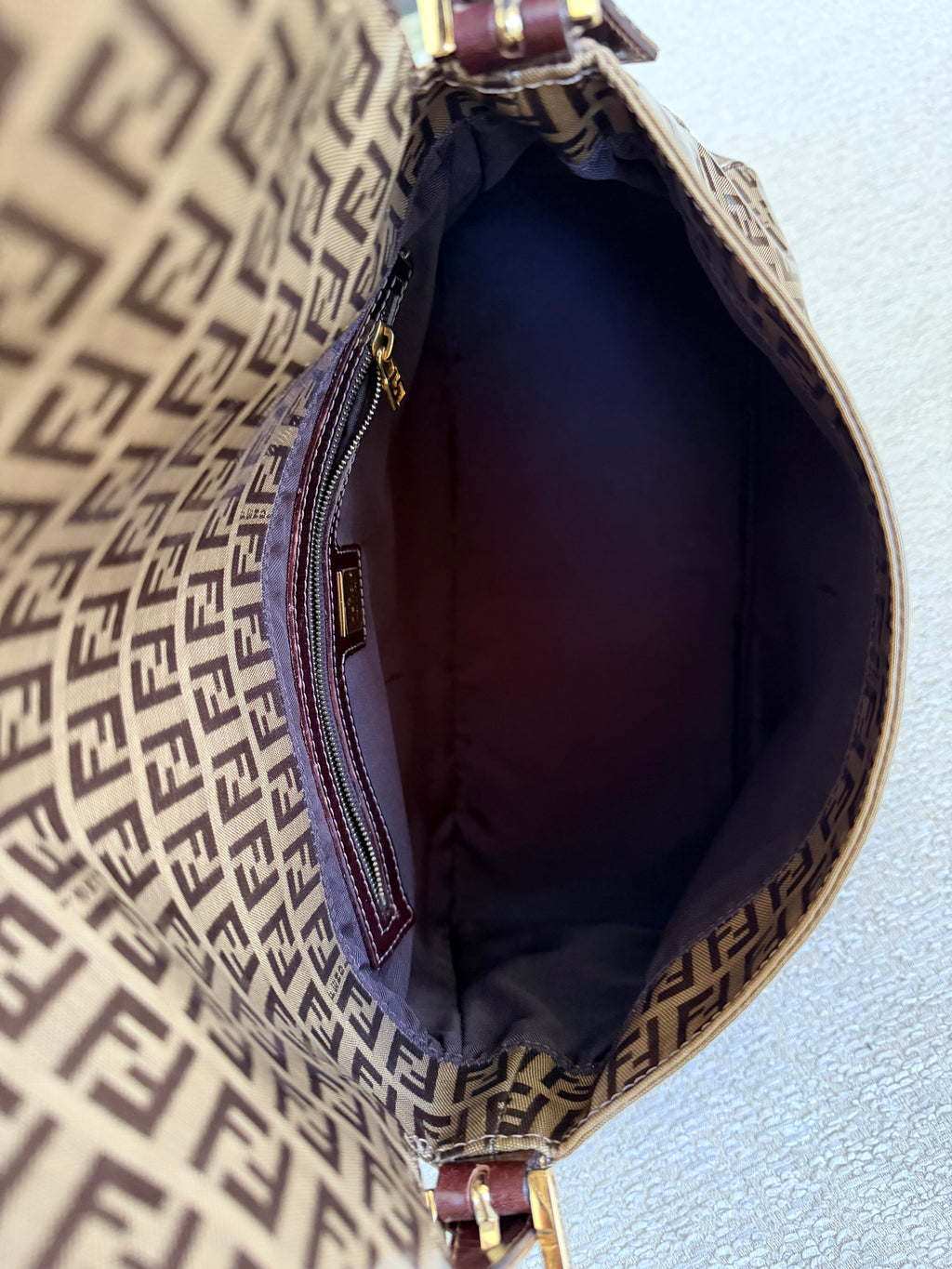 Vintage Fendi Monogram Mamma Baguette