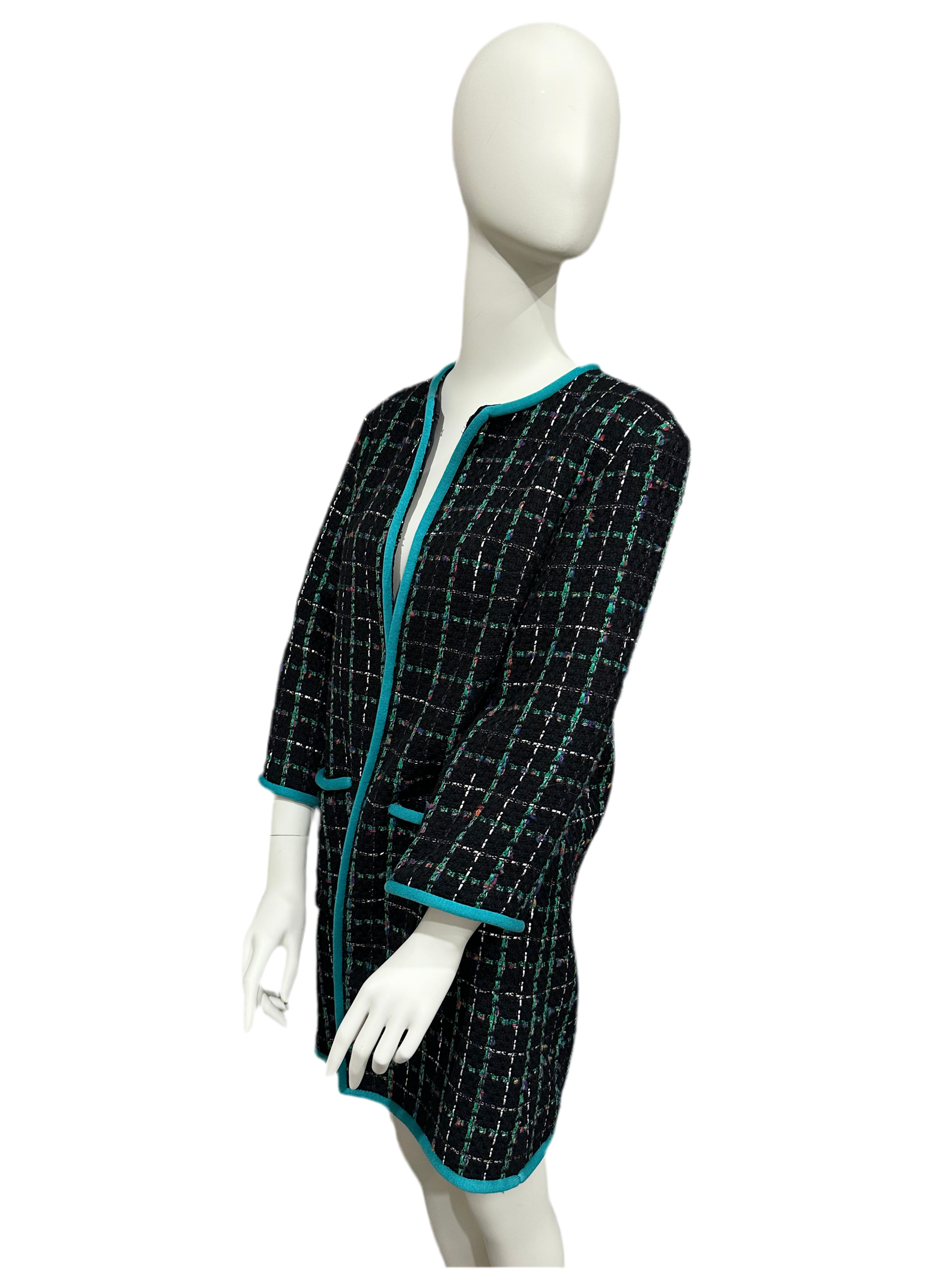 Chanel Tweed Coat (Size 38)