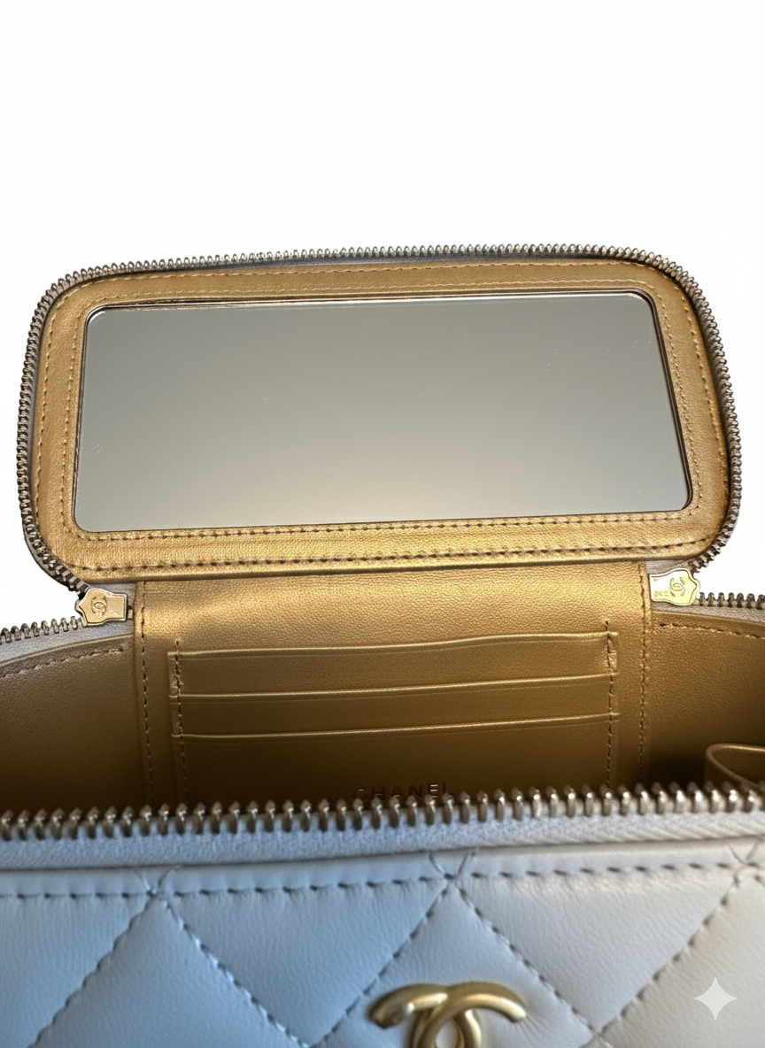 Chanel Pearl Crush Vanity Case with Chain