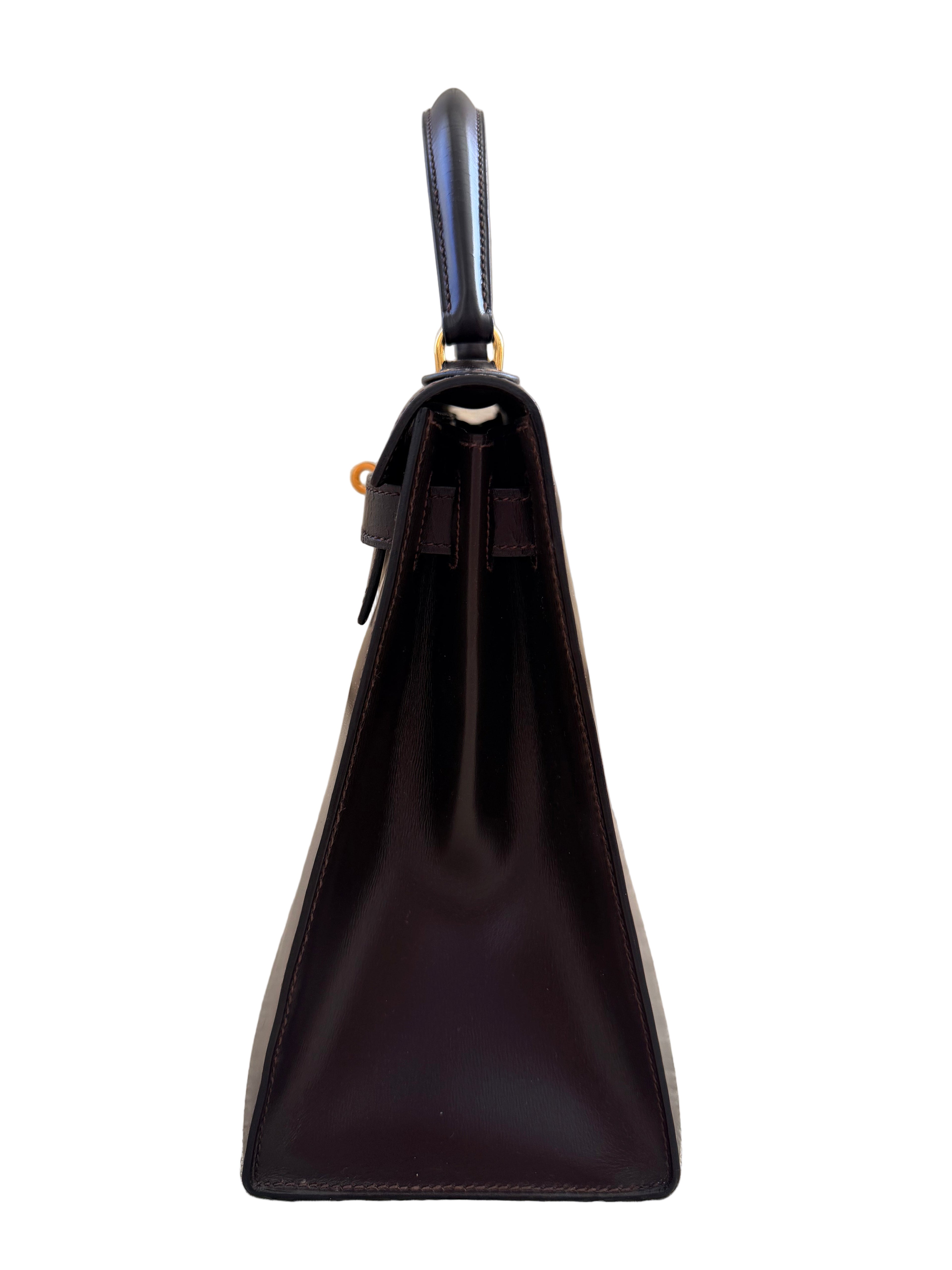 Hermès Vintage Kelly Sellier 28 - Box Leather