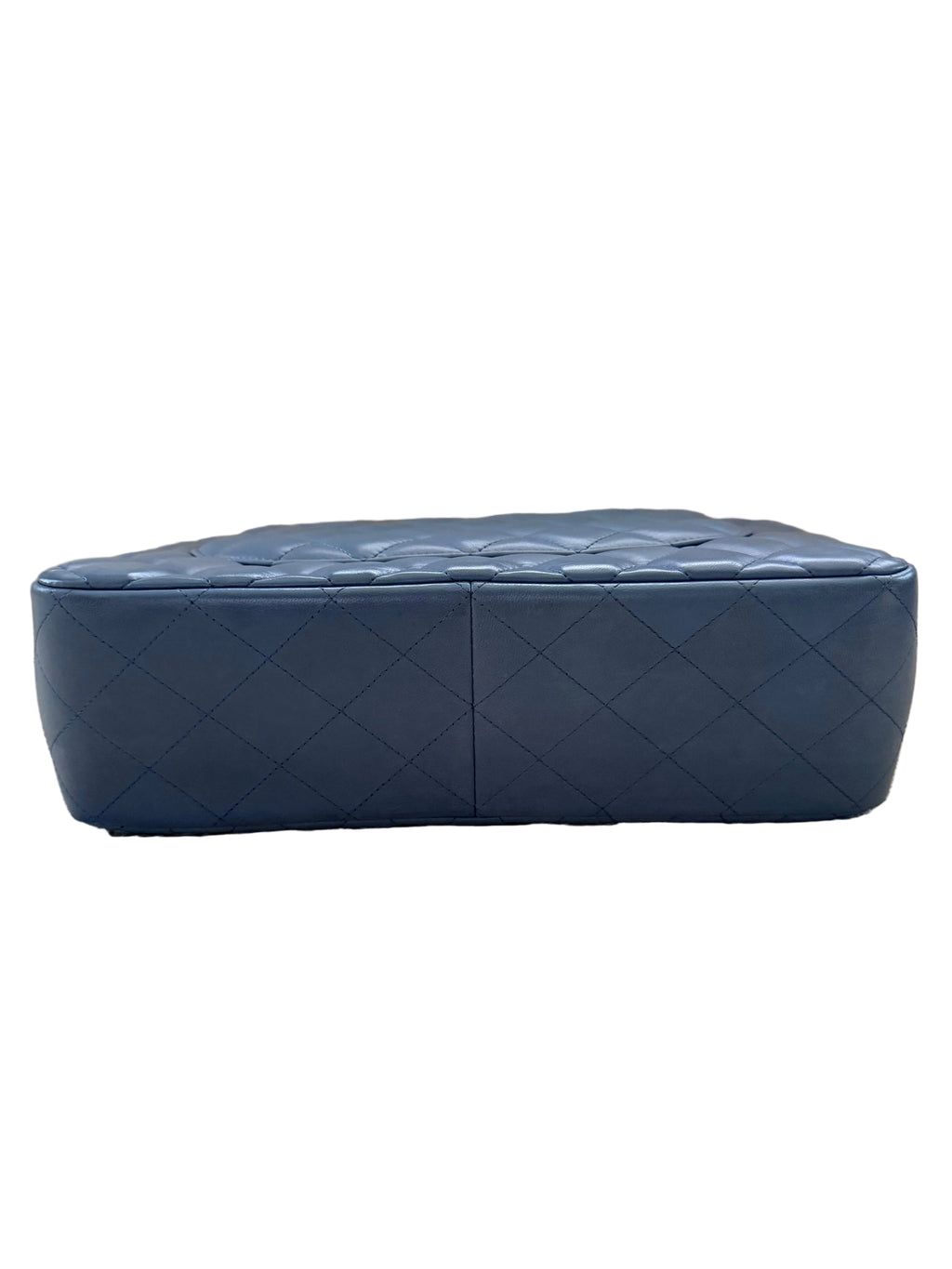 Chanel Classic Double Flap Jumbo Lambskin Blue