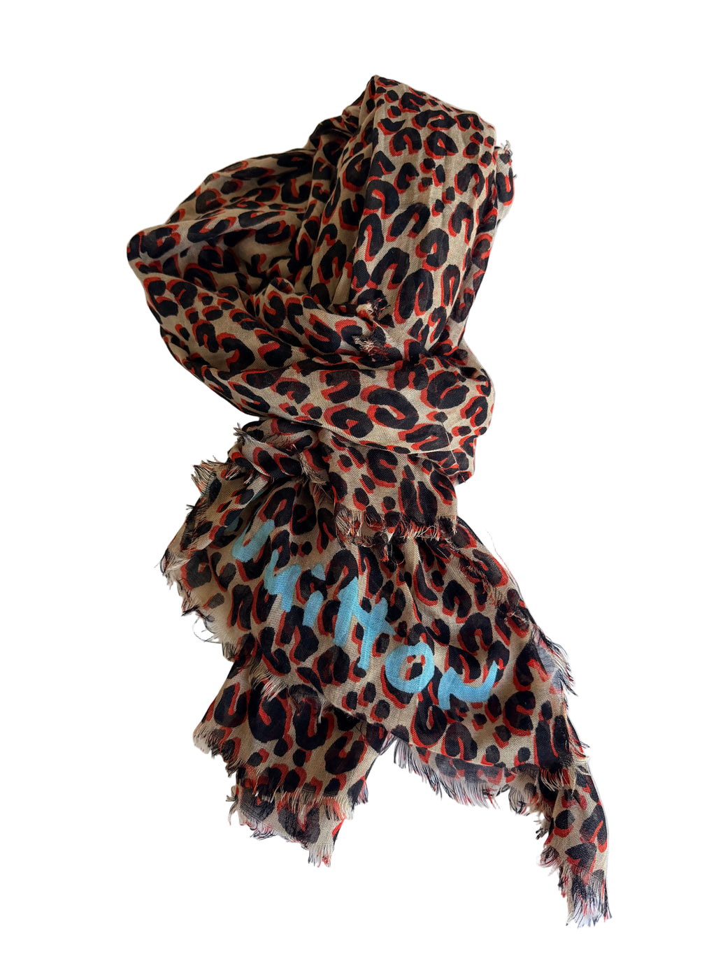 Louis Vuitton x Stephen Sprouse Limited Edition Leopard Etole Stole