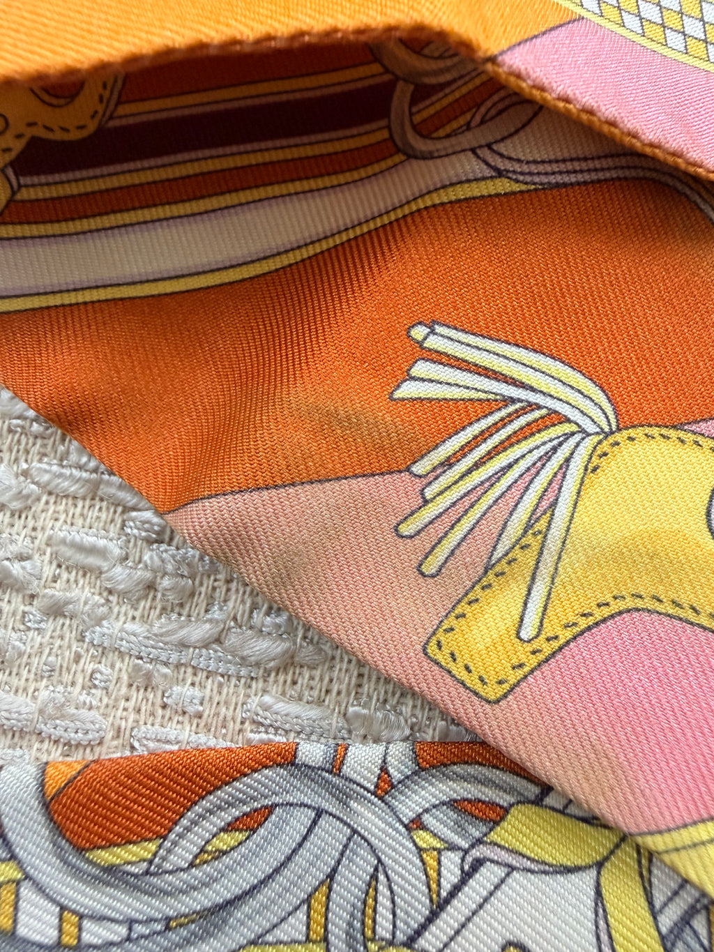 Hermes 'Brides et Gris' Twily