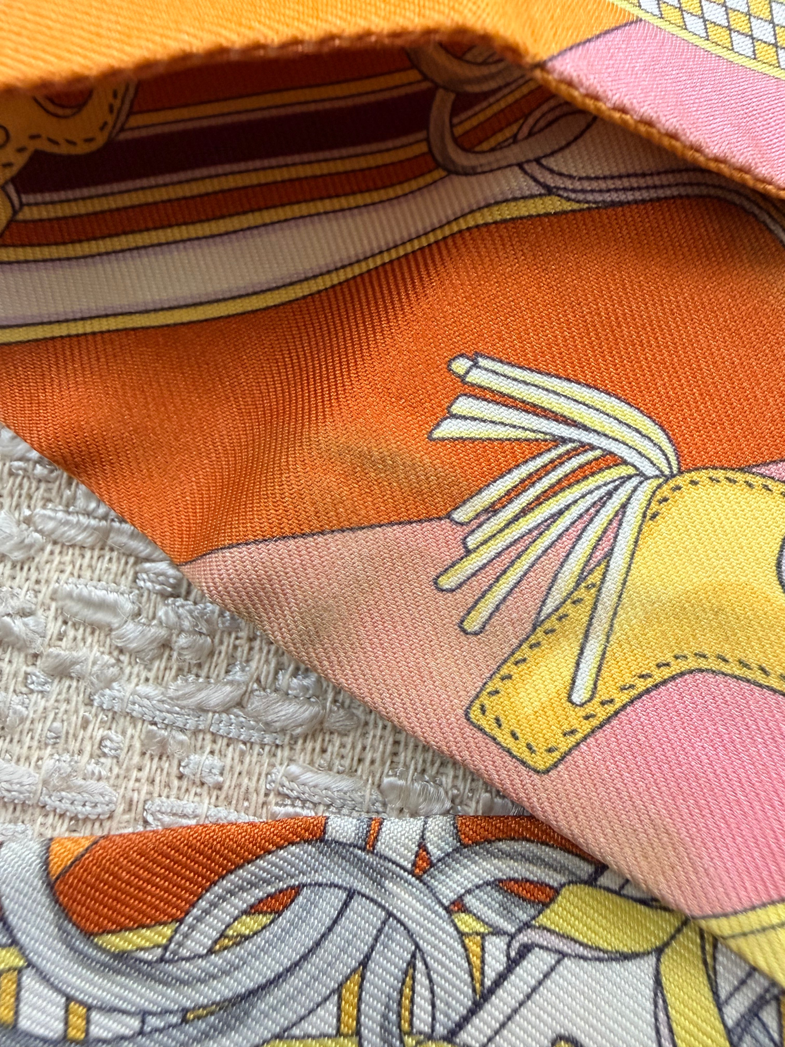 Hermes 'Brides et Gris' Twily