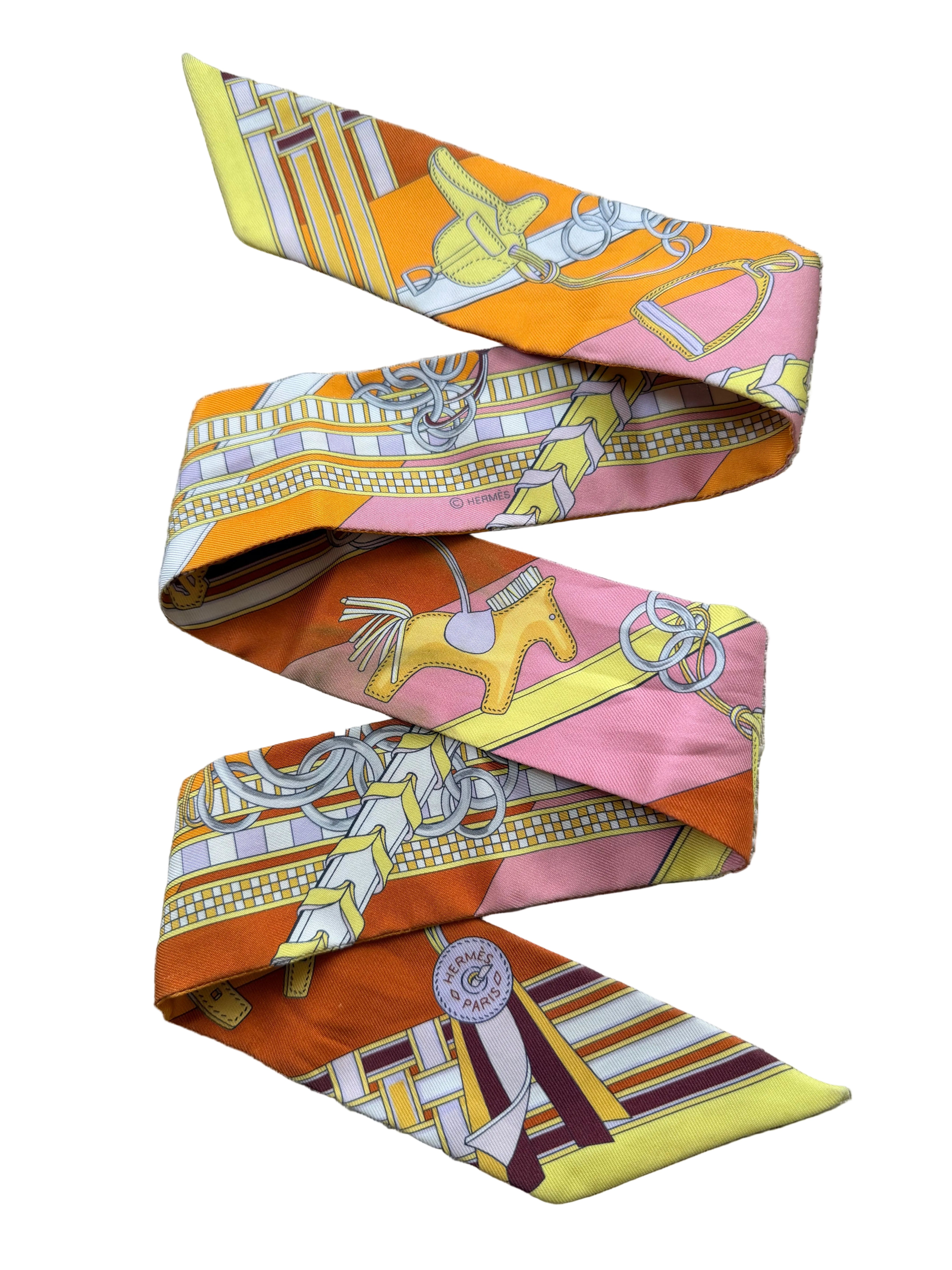 Hermes 'Brides et Gris' Twily – The Fairy Bagmother