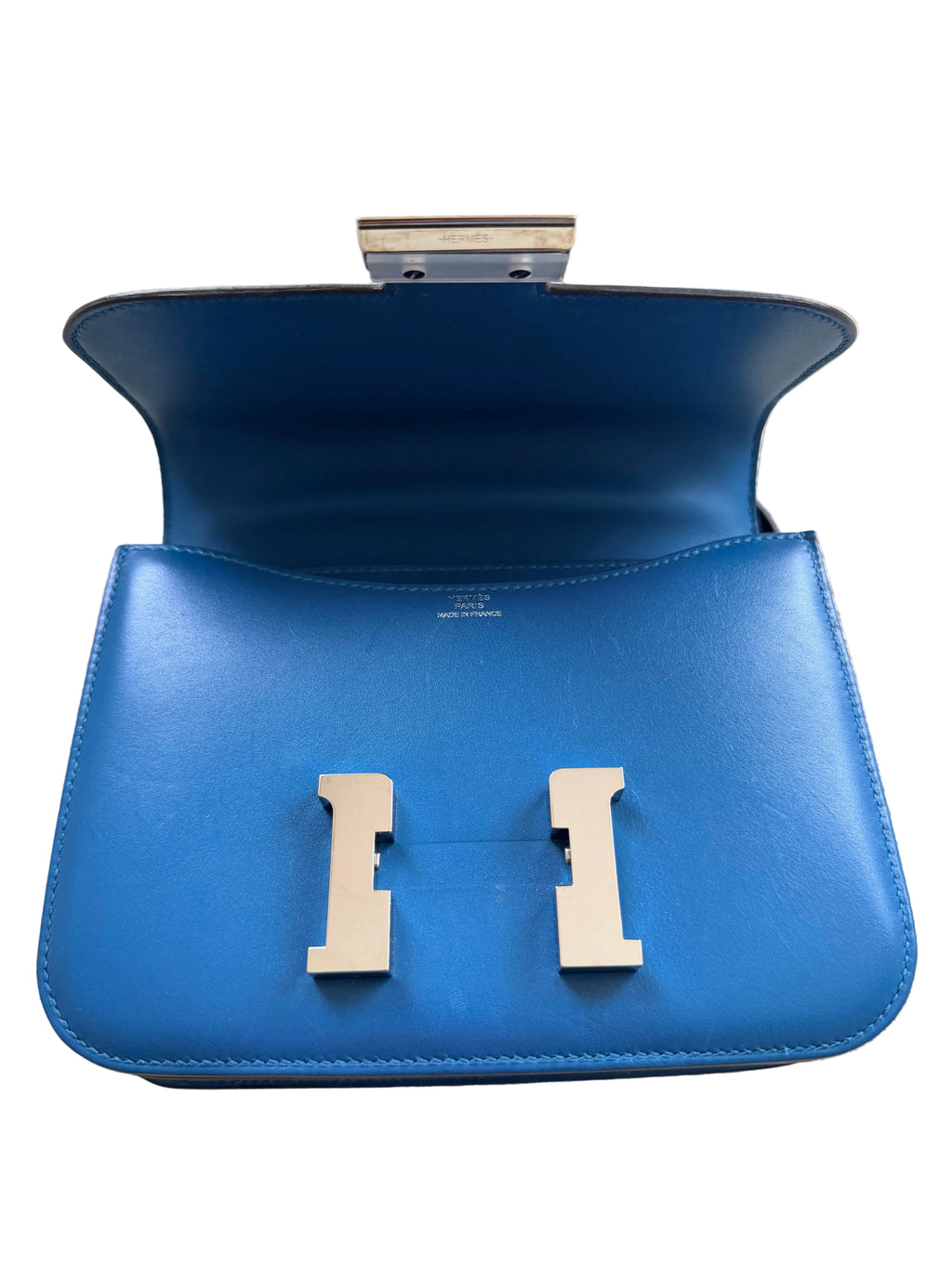 Hermes Mini Constance 18 Blue Izmir