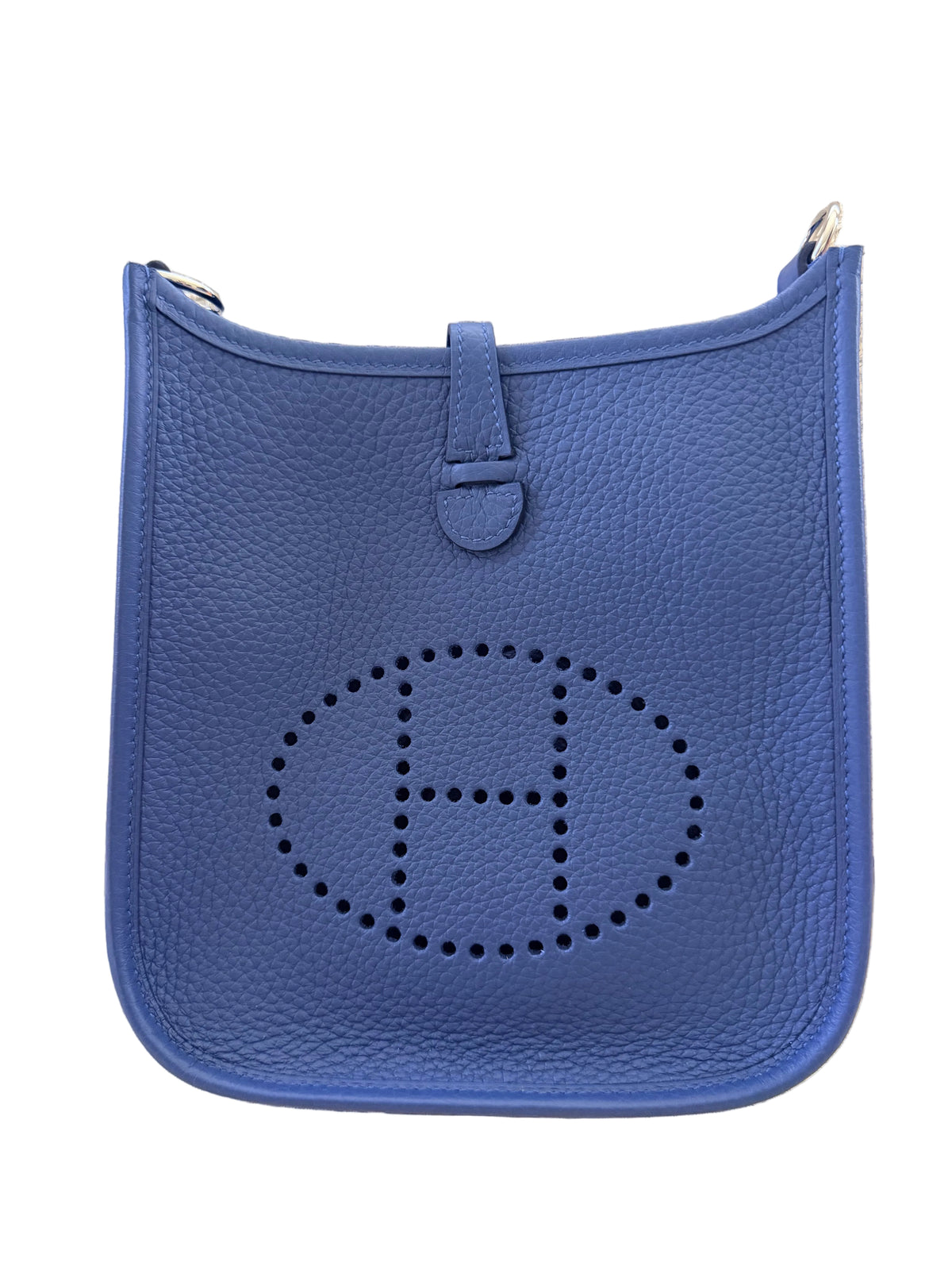 Hermès Evelyne 16 TPM Bleu Brighton - Authenticated Pre-Owned Hermès Luxury Handbag Perth Australia - View 3