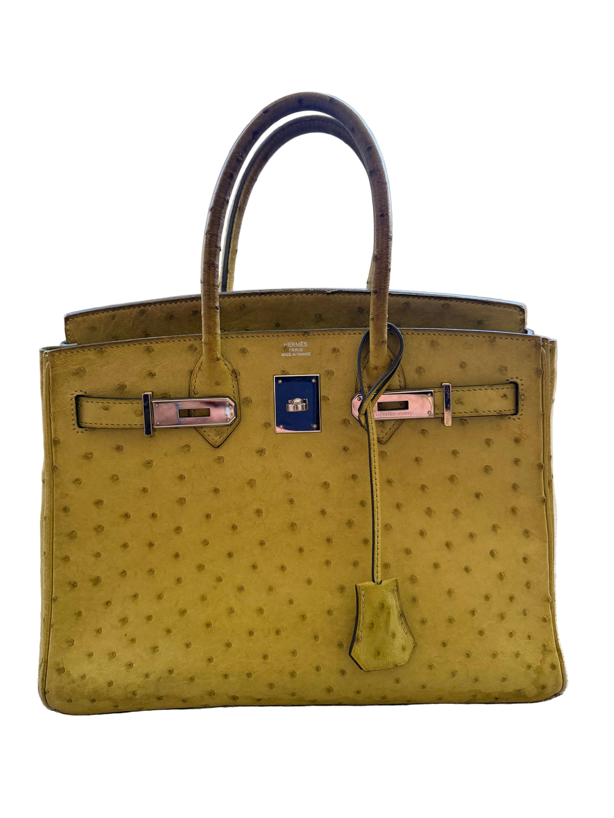 Hermes Birkin 30 Vert Anis - Authenticated Pre-Owned Hermès Luxury Handbag Perth Australia - View 3