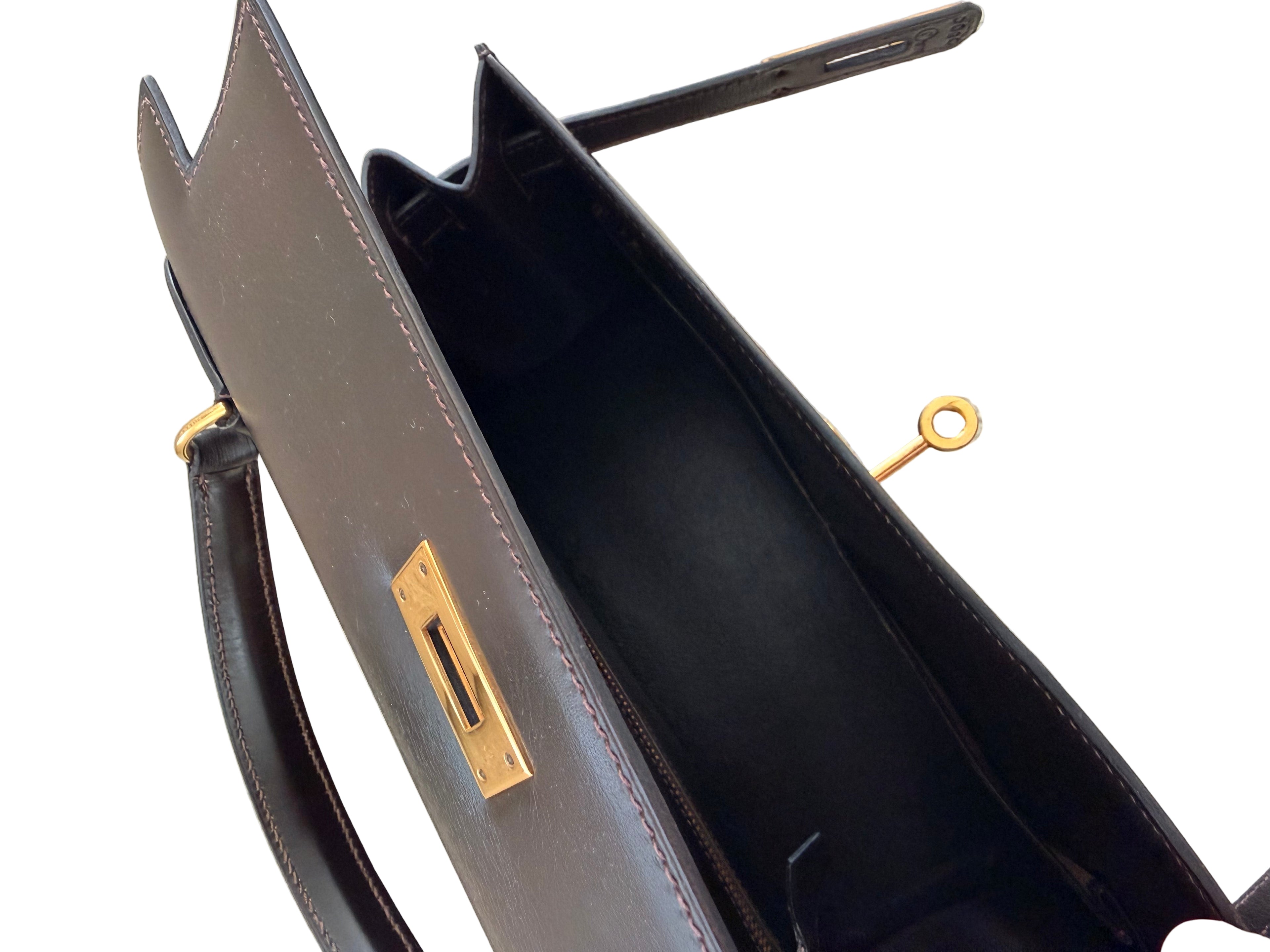 Hermès Vintage Kelly Sellier 28 - Box Leather