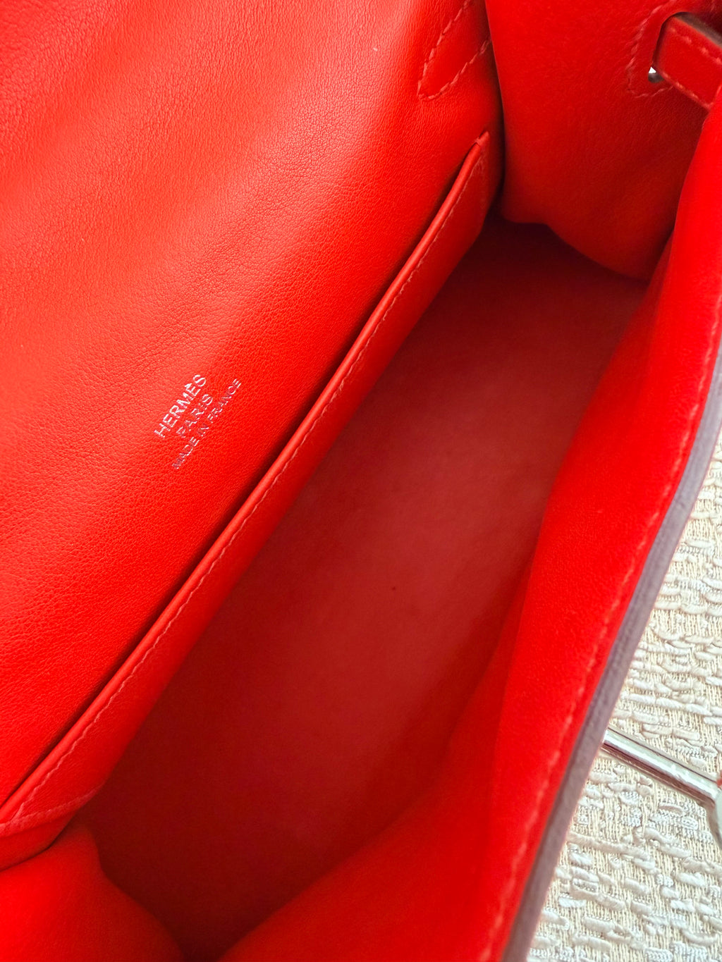 Hermès Kelly Pochette - Capucine