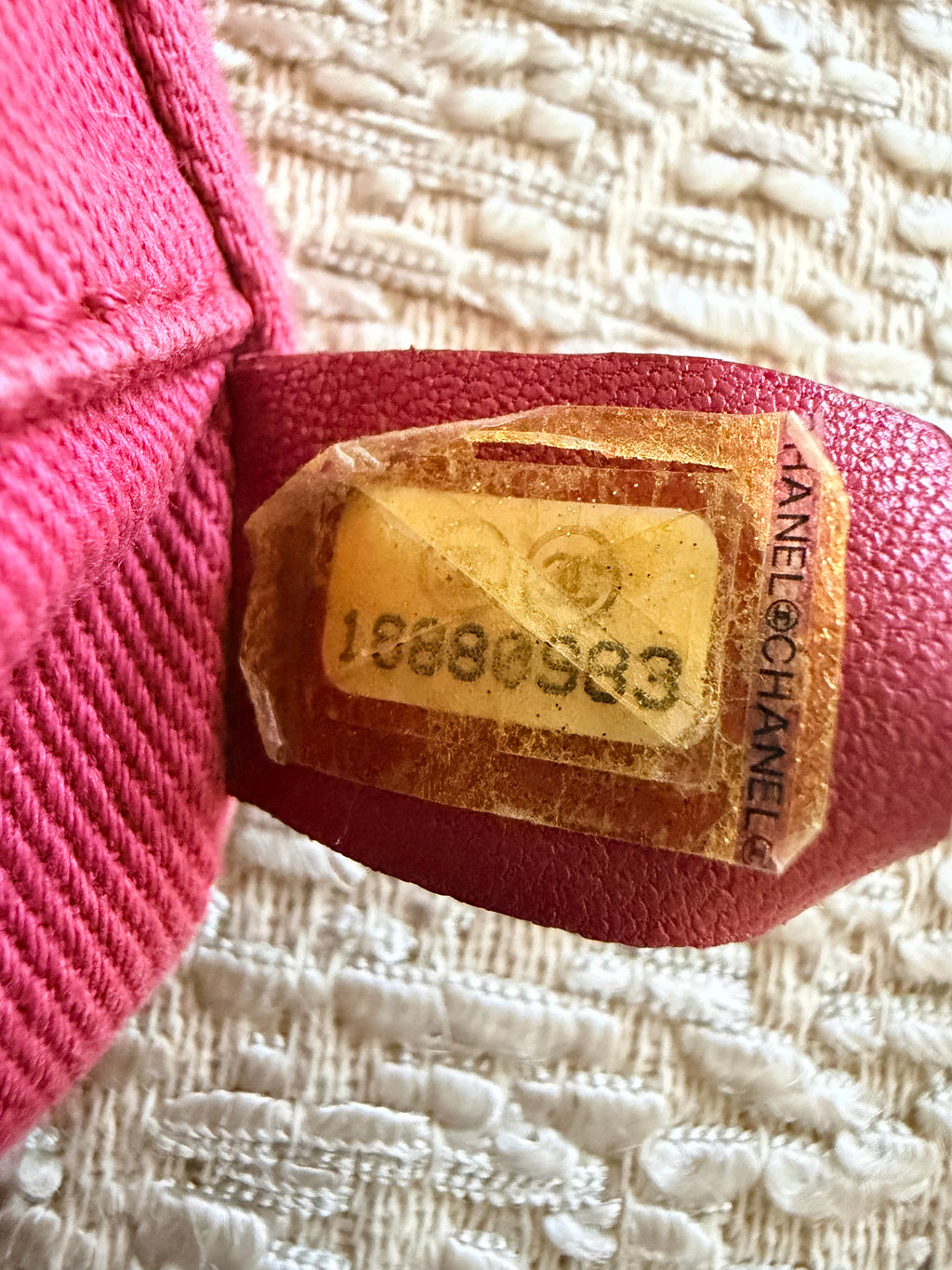 Chanel Pink Deauville Handbag