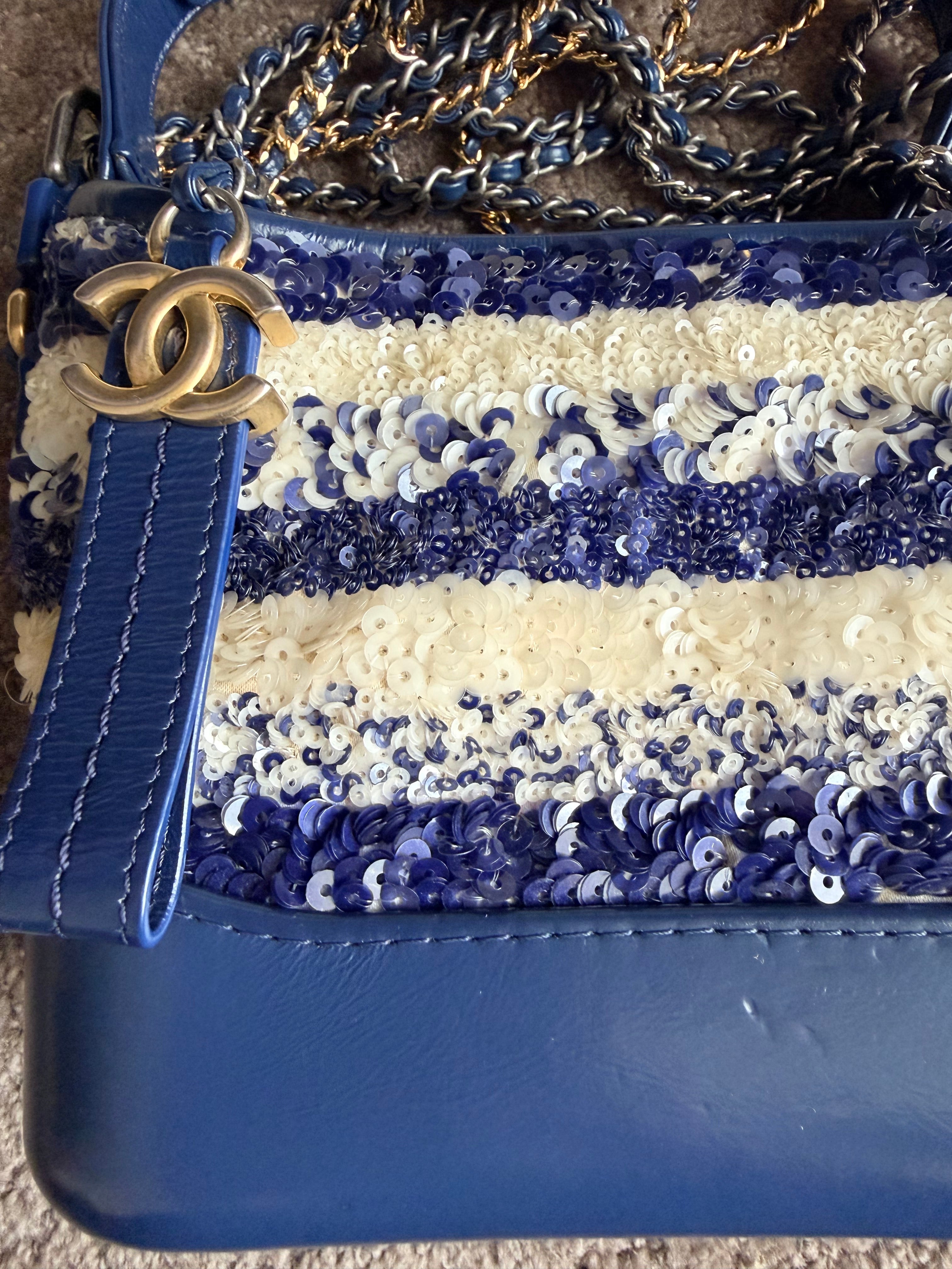 Chanel Gabrielle Sequin Small Hobo Bag
