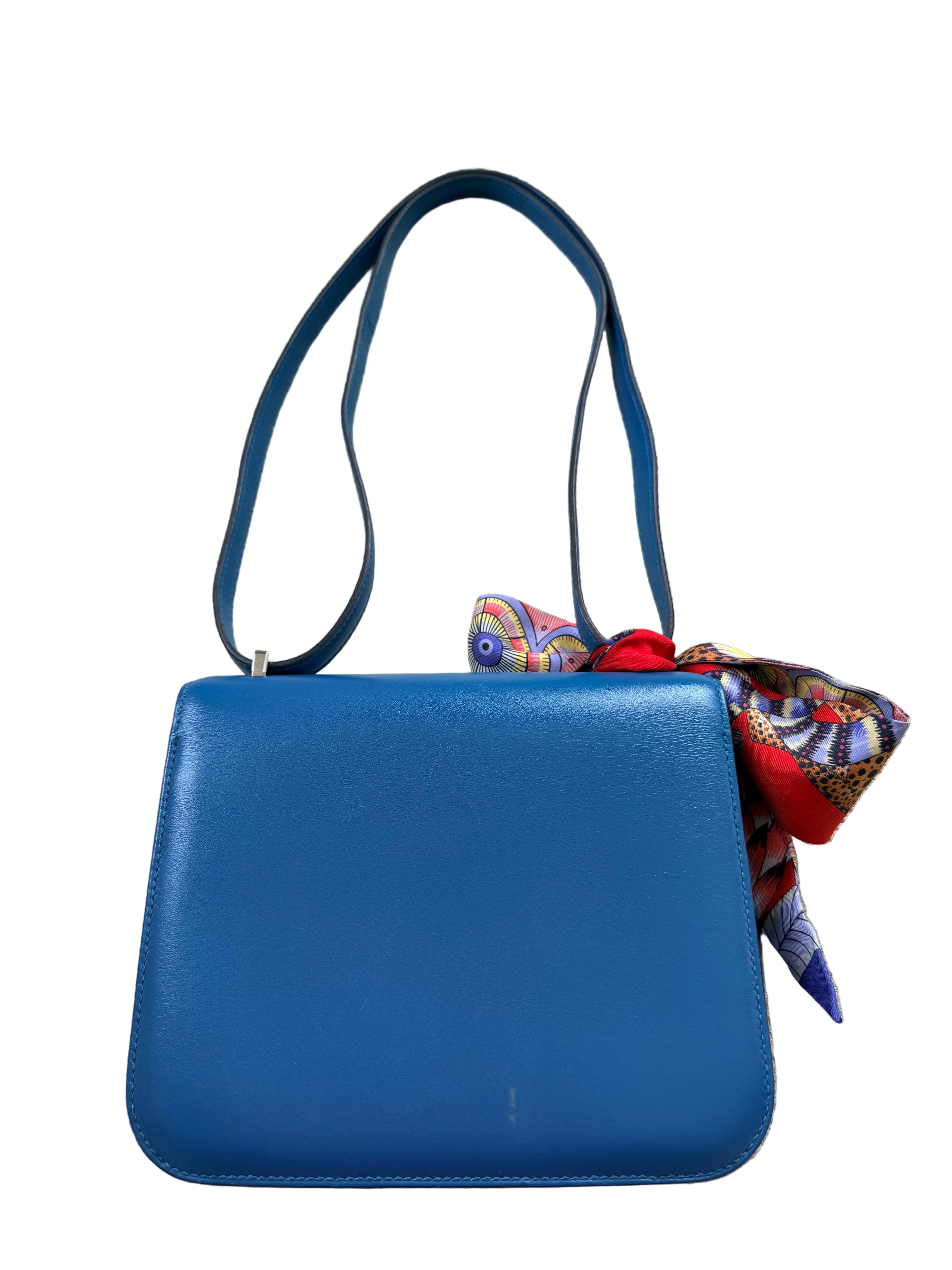 Hermes Mini Constance 18 Blue Izmir