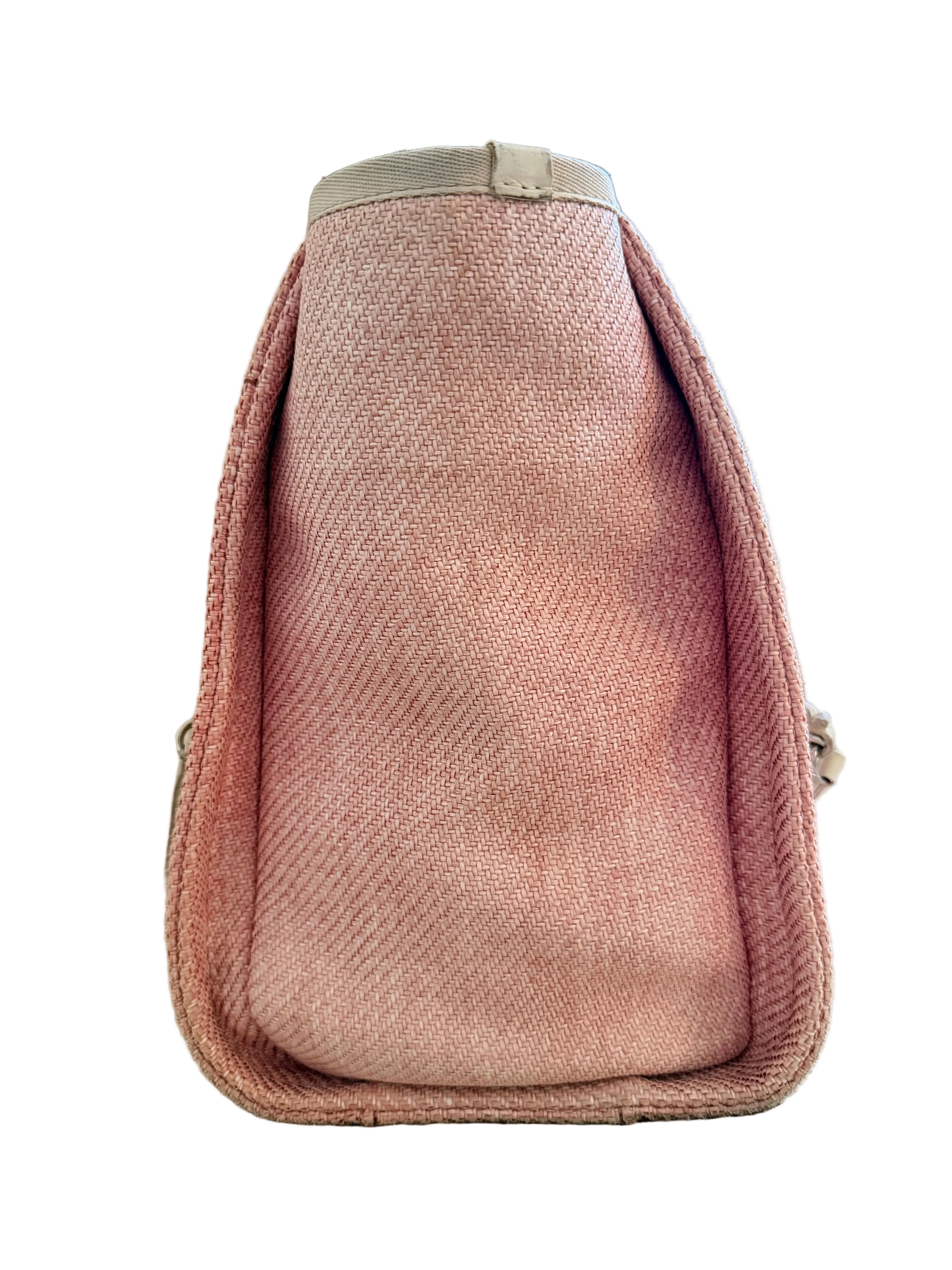 Chanel Pink Deauville Handbag