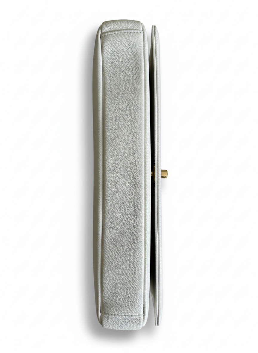 Chanel Captain Gold Clutch