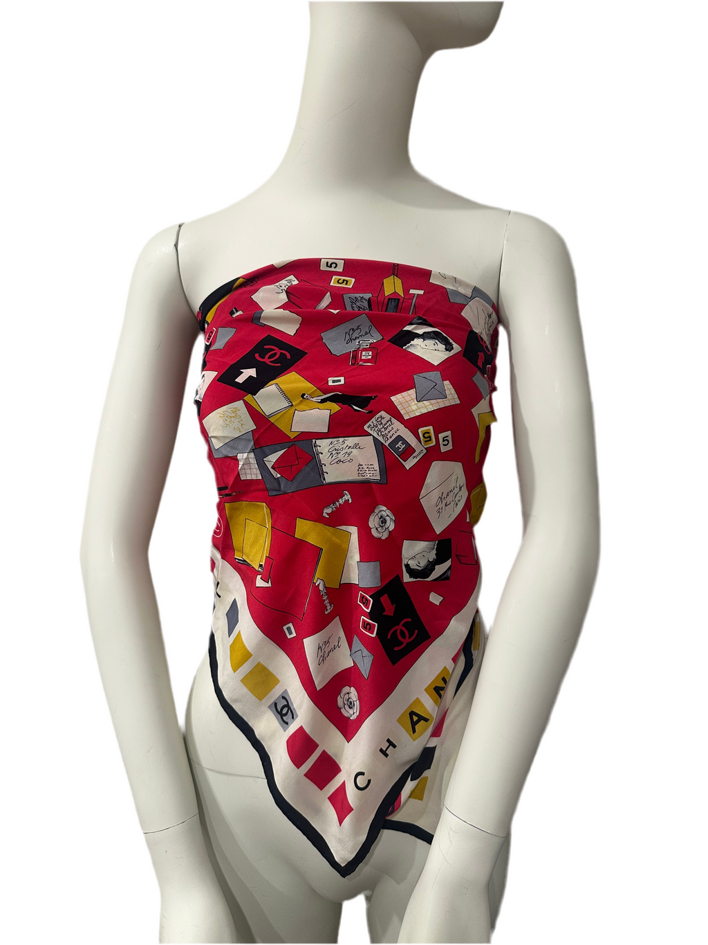 Chanel Silk Scarf
