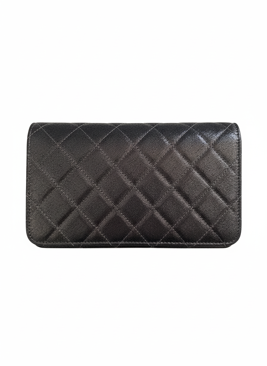 Chanel Paris-Edinburgh Black Iridescent WOC