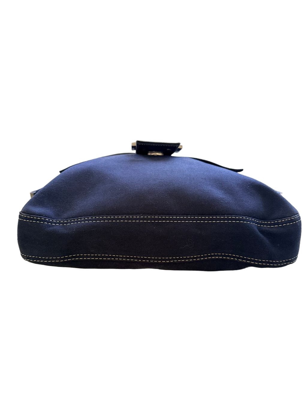 Fendi Vintage Blue Mamma Baguette