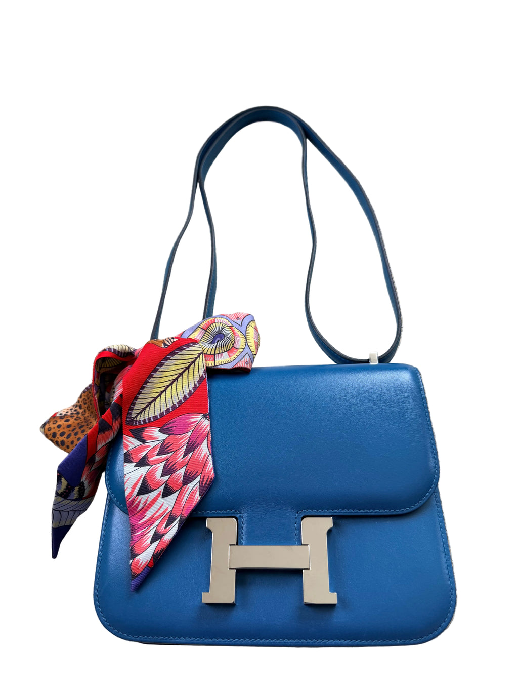 Hermes Mini Constance 18 Blue Izmir