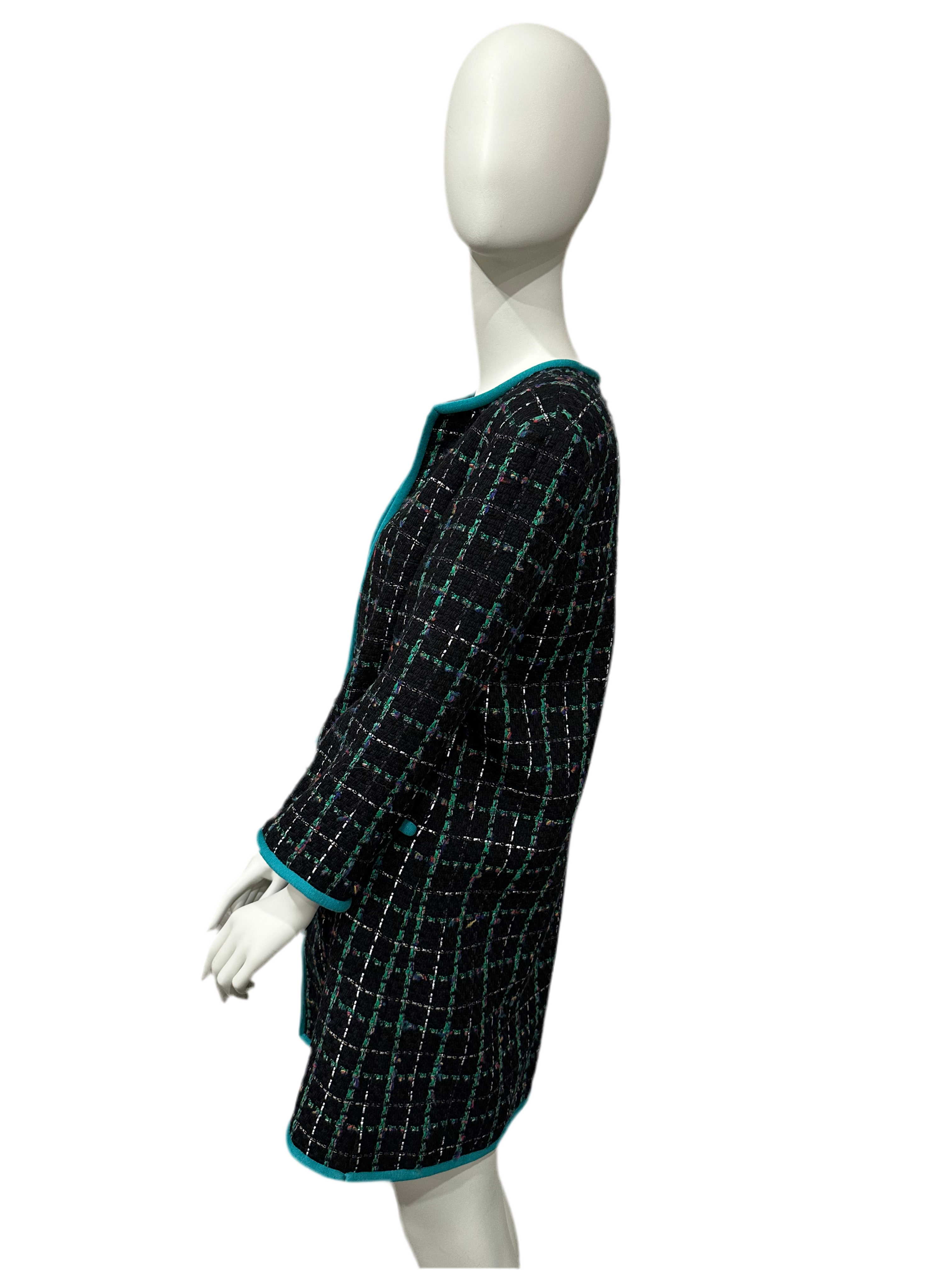 Chanel Tweed Coat (Size 38)