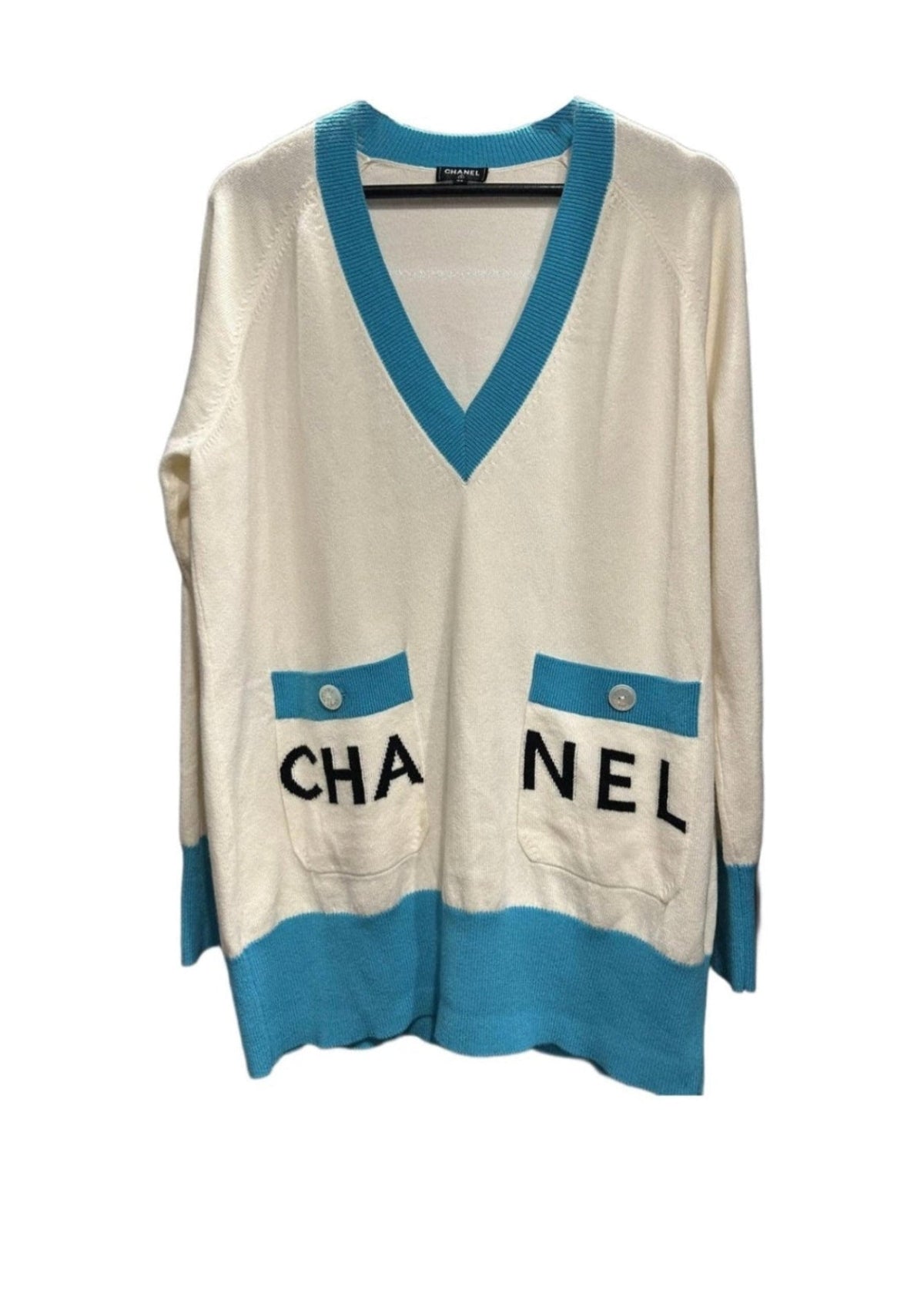 Chanel La Pausa Cashmere Jumper (Size 40)