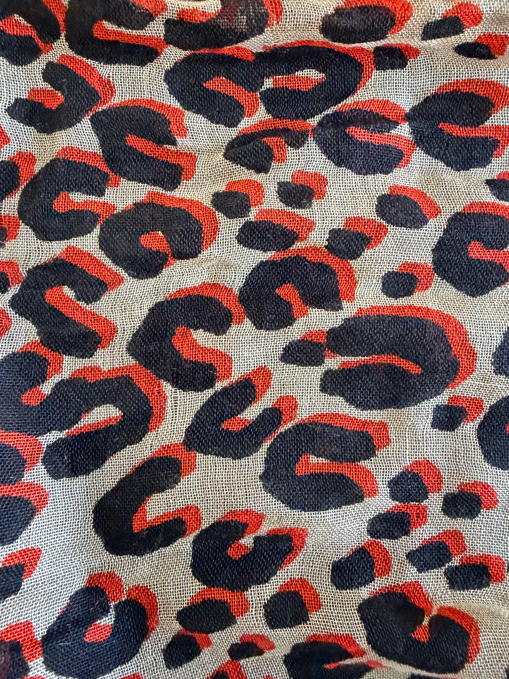 Louis Vuitton x Stephen Sprouse Limited Edition Leopard Etole Stole