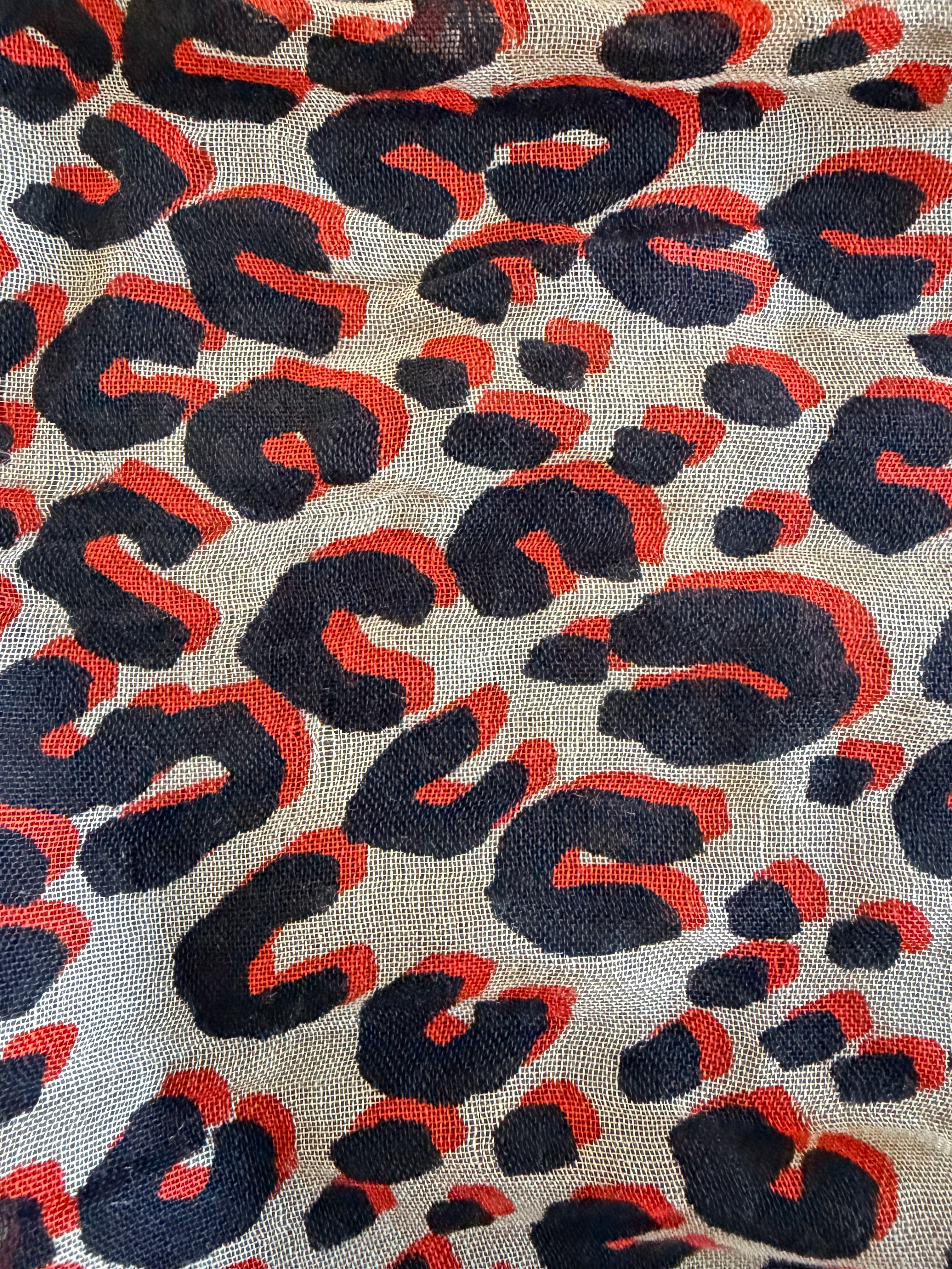 Louis Vuitton x Stephen Sprouse Limited Edition Leopard Etole Stole