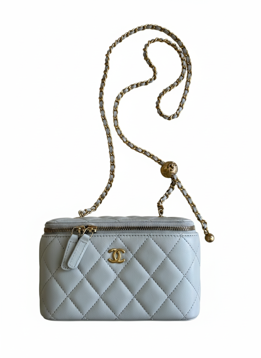 Chanel Pearl Crush Vanity Case with Chain