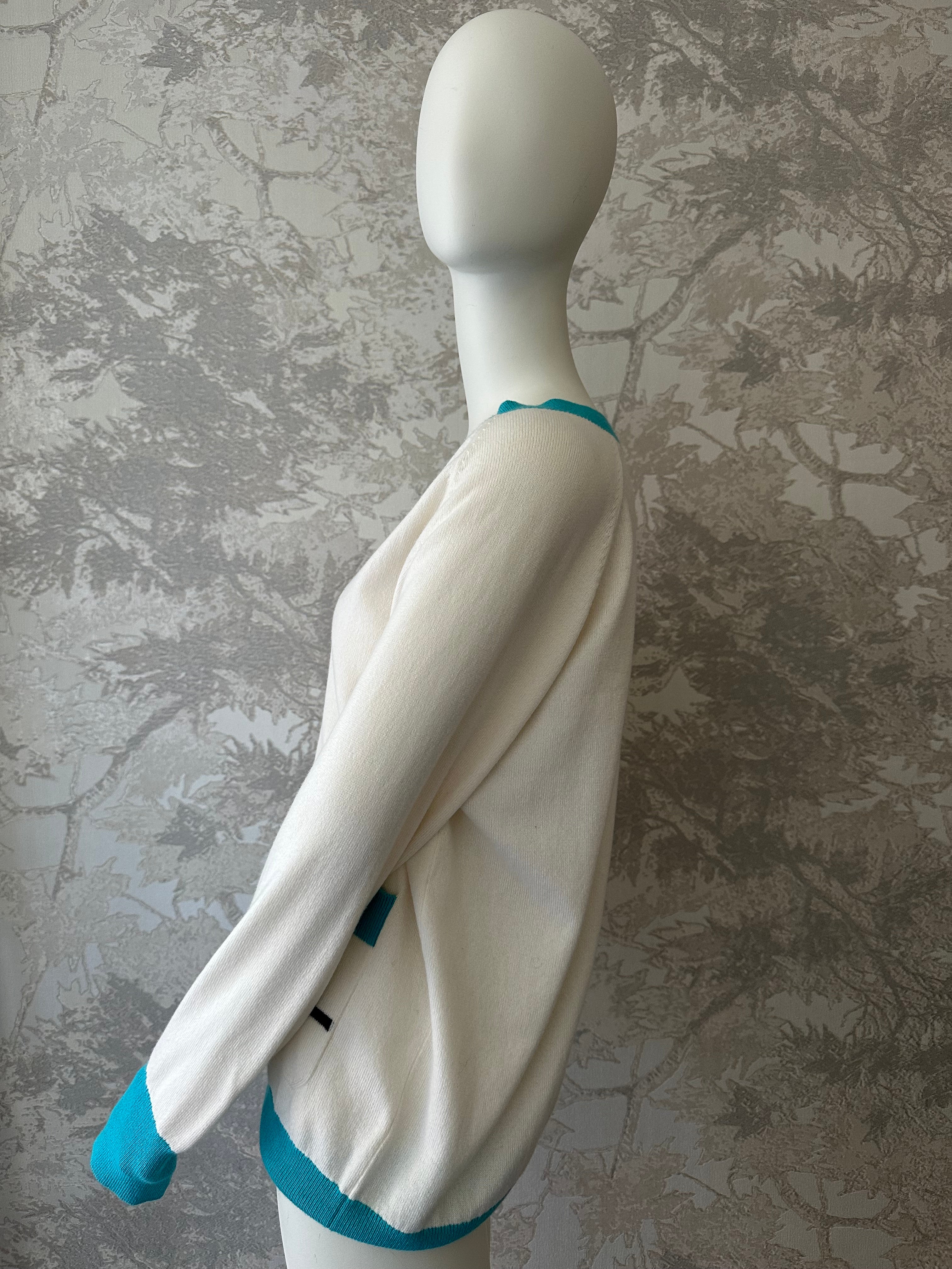 Chanel La Pausa Cashmere Jumper (Size 40)